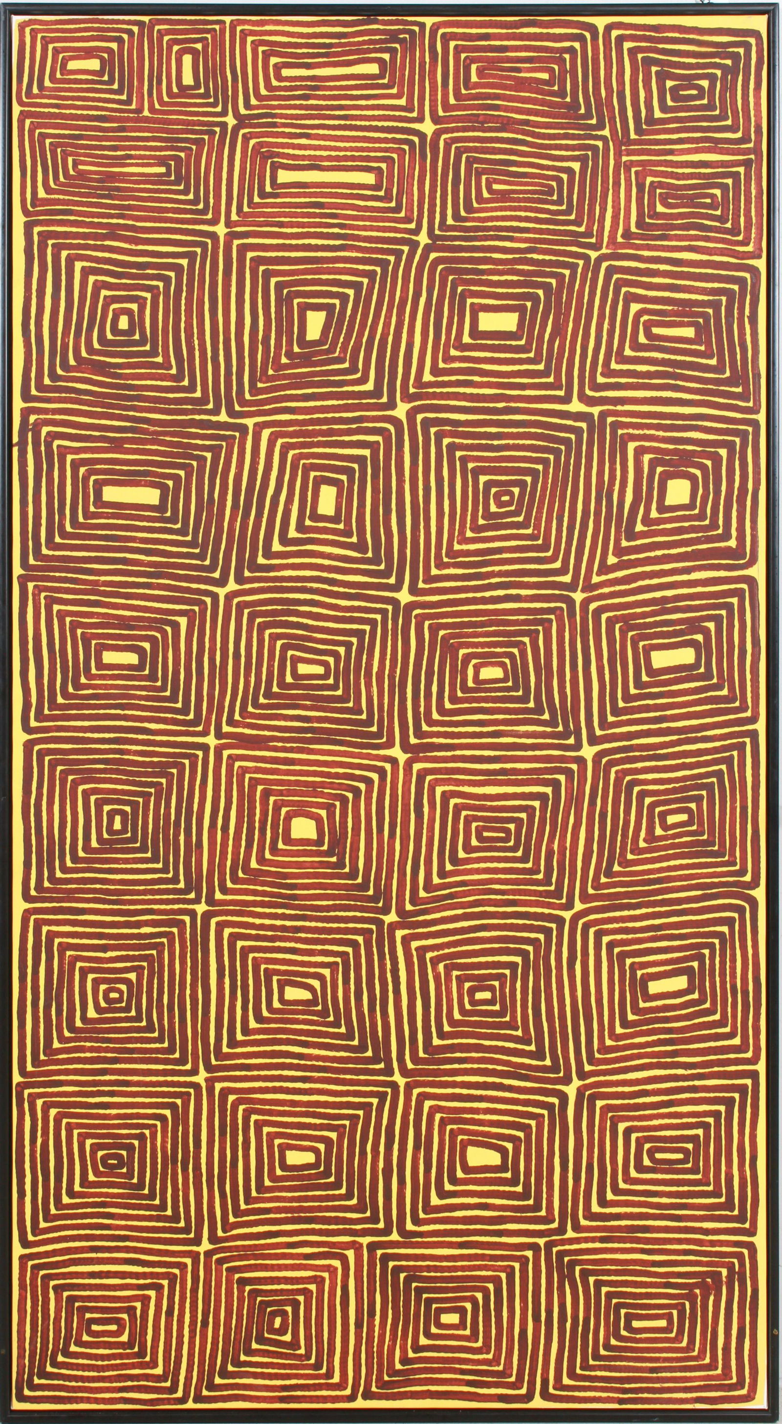 Ronnie Tjampitjinpa "Tingari Yellow" (1 of 2)