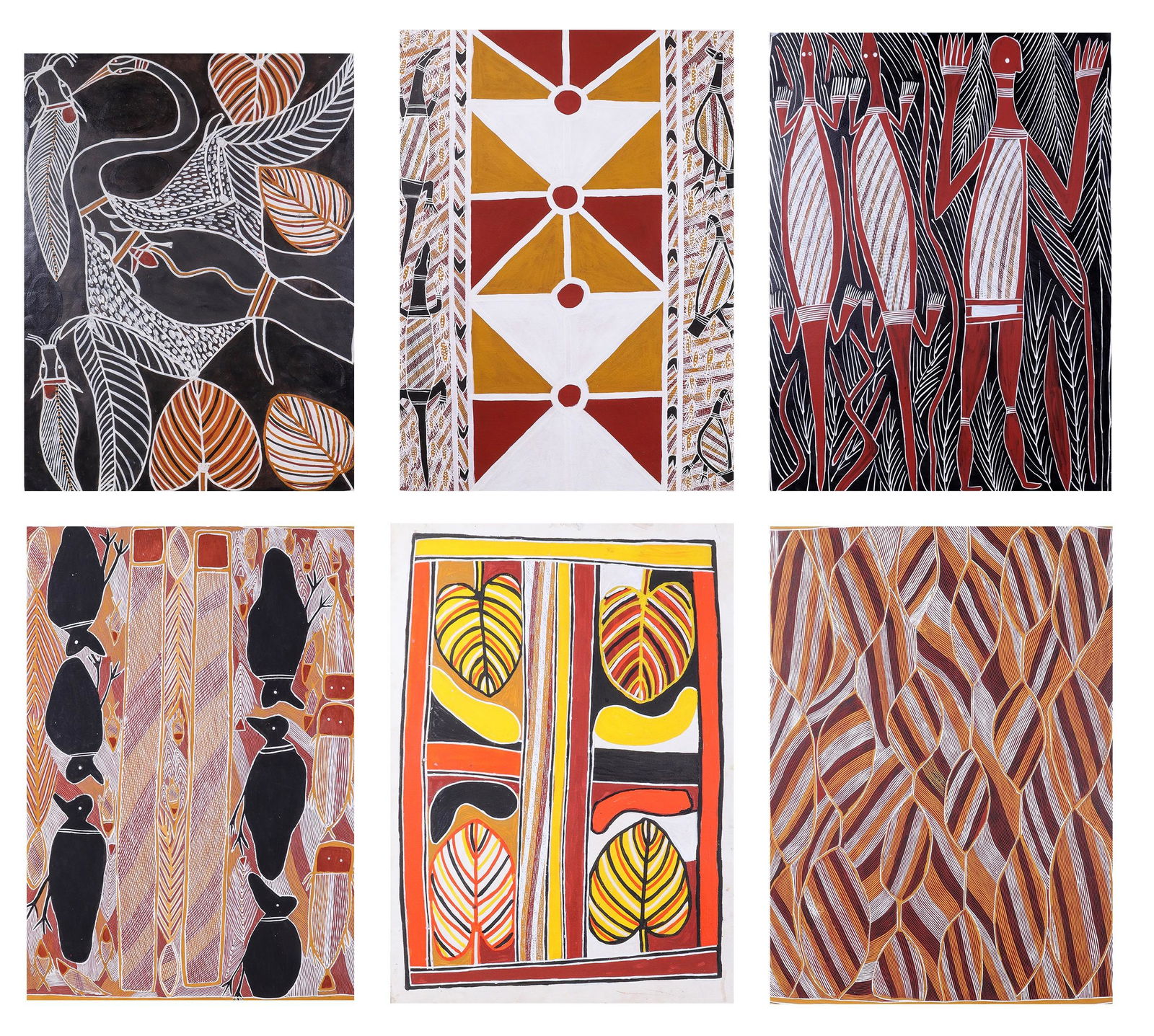 (7) Aboriginal Paintings - Various Artists (1 of 13)