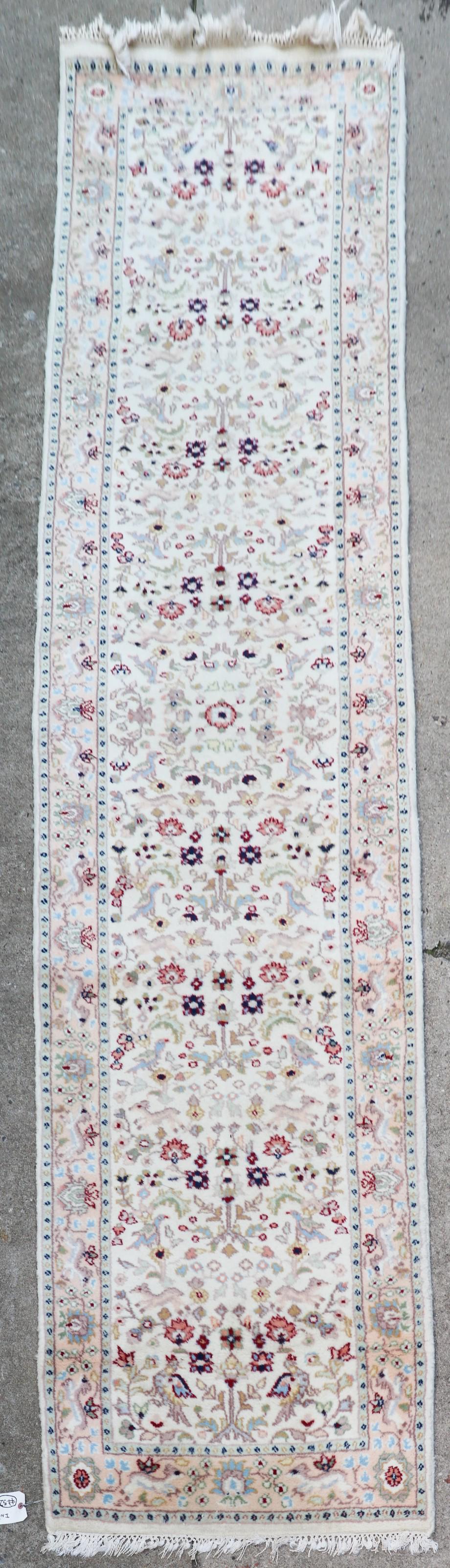2'8" X 11'11" Indo Taba-Tabriz Runner Rug (1 of 6)
