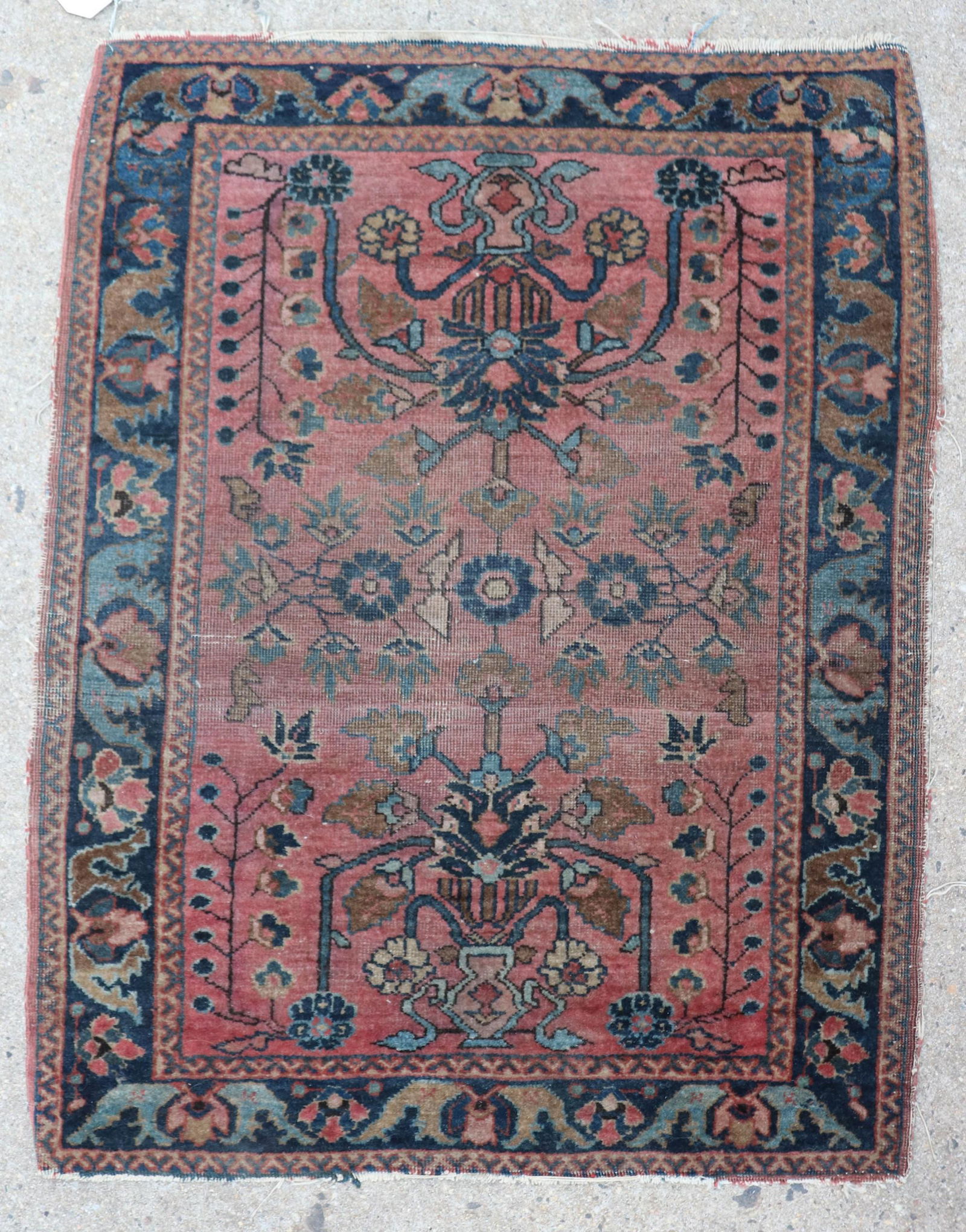 2'7" X 1'11" Persian Sarouk Rug (1 of 6)