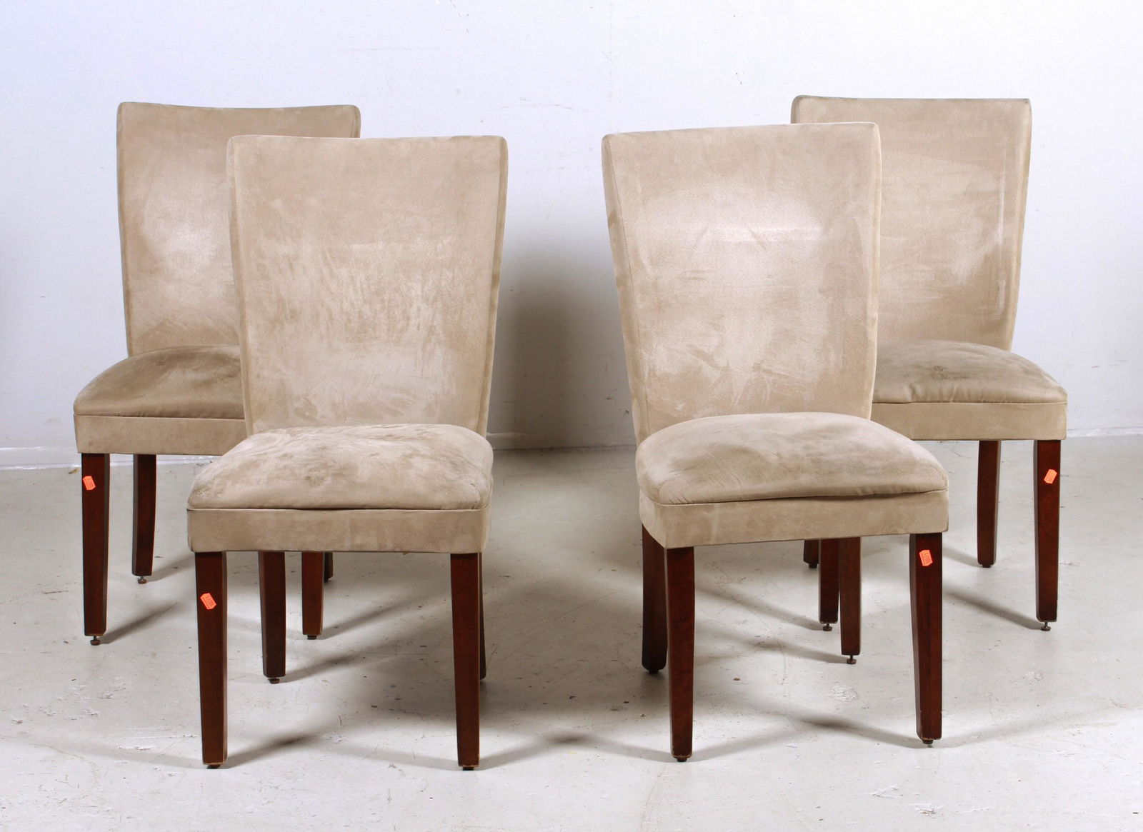 (4) Contemporary upholstered side chairs (1 of 3)