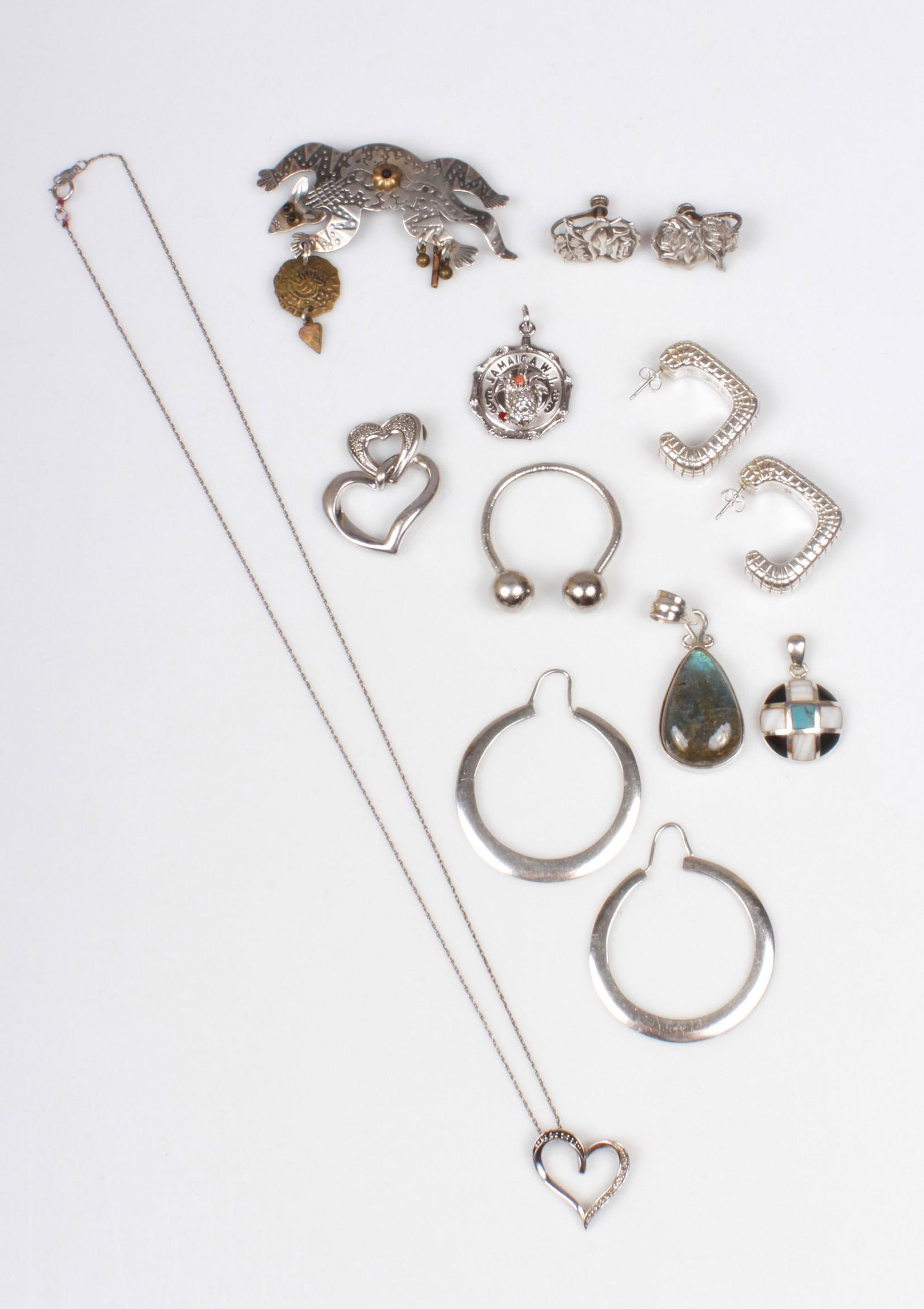 Sterling Silver Jewelry Lot (1 of 3)