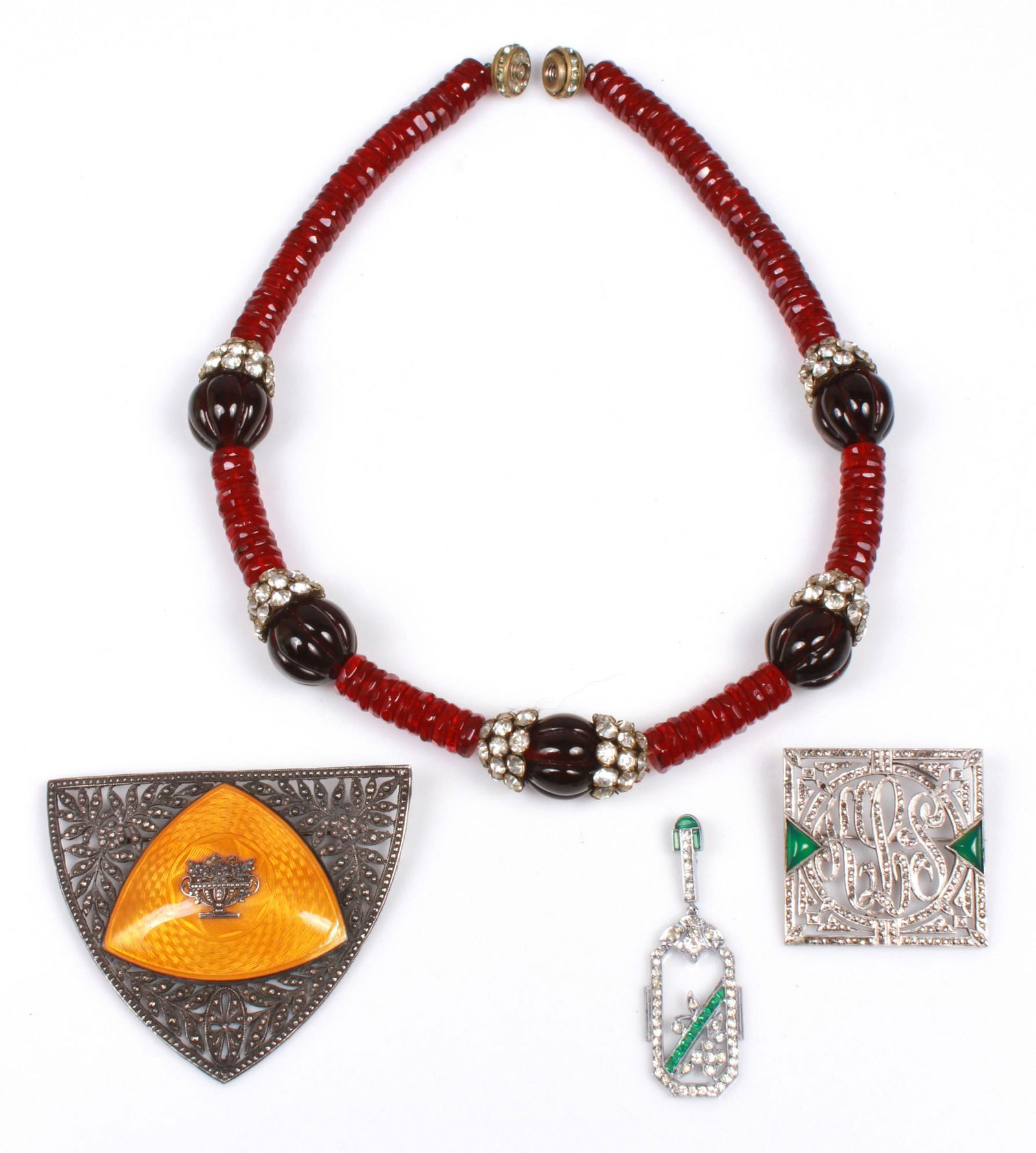 Vintag Art Deco Jewelry Lot (1 of 4)