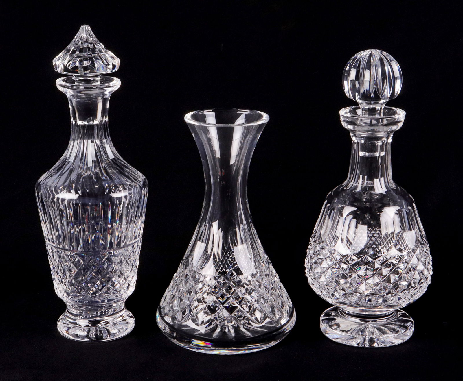 (3) Waterford Decanters and Carafe (1 of 2)
