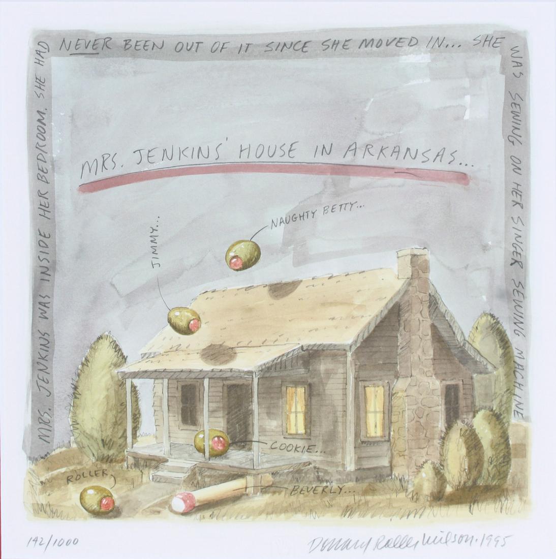 Donald Roller Wilson "Mrs Jenkins House in Arkansas" (1 of 4)