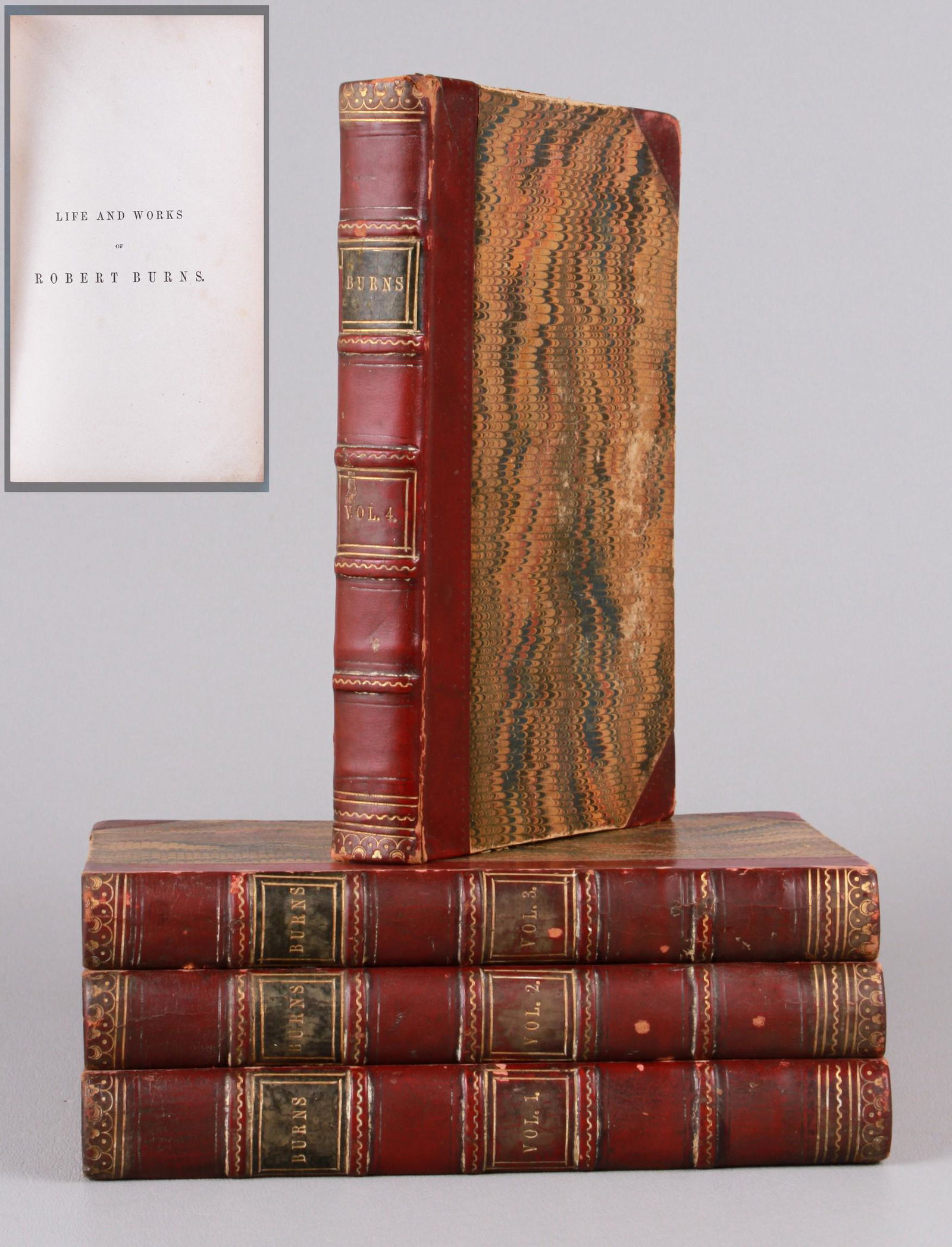 The Life and Works of Robert Burns, 1851 (1 of 4)
