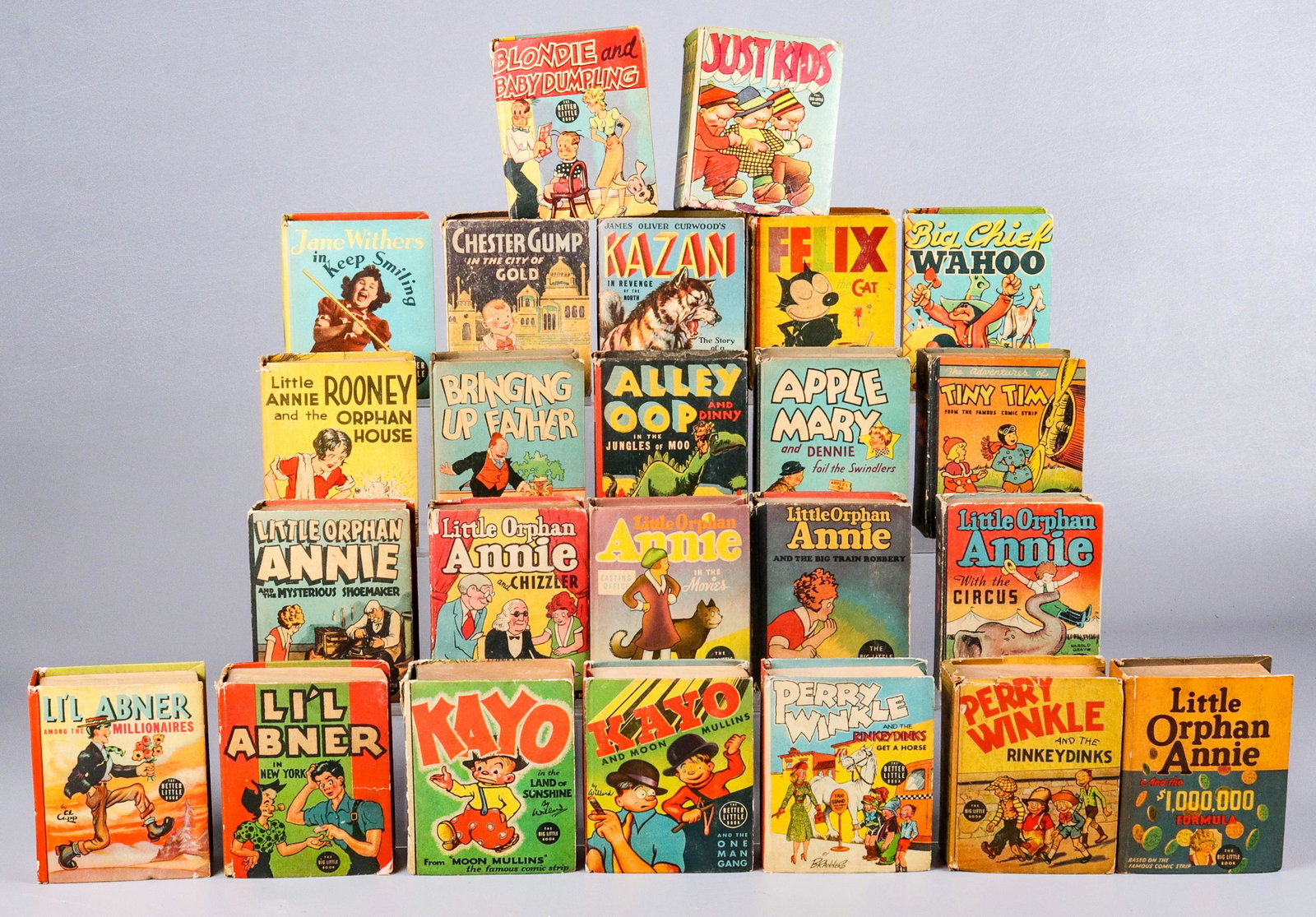 (24) 1930s Big Little Books - Comics (1 of 2)