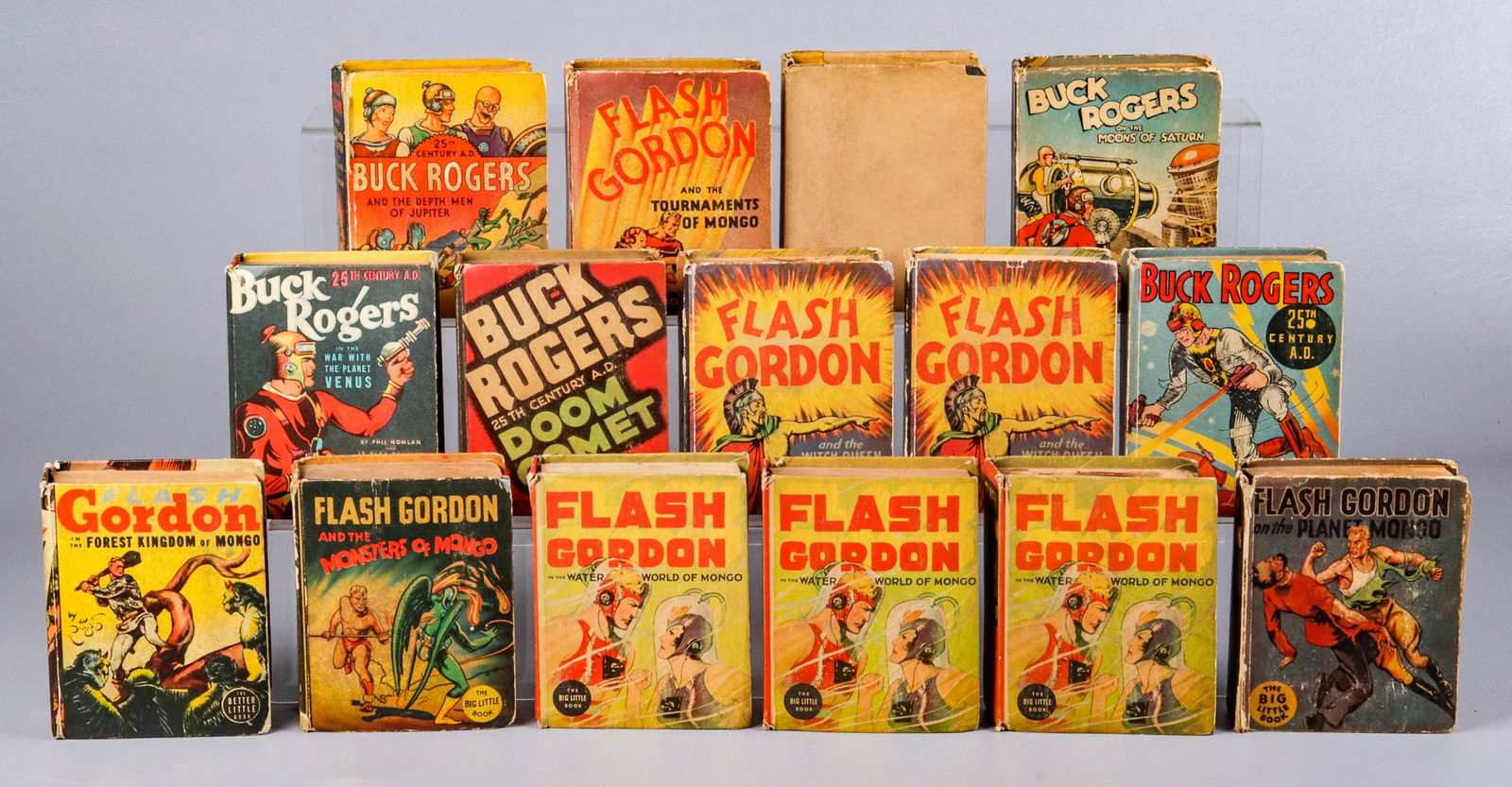 (15) Big Little Books - Flash Gordon, Buck Rogers (1 of 2)