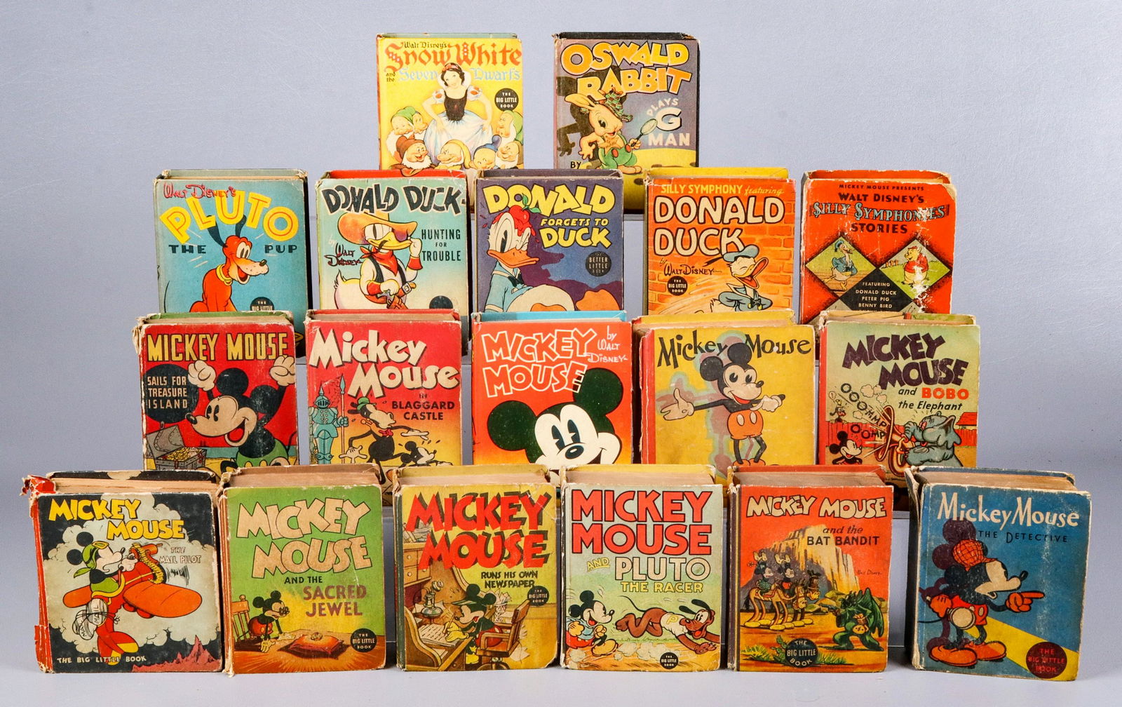 (18) 1930s Big Little Books - Disney (1 of 2)