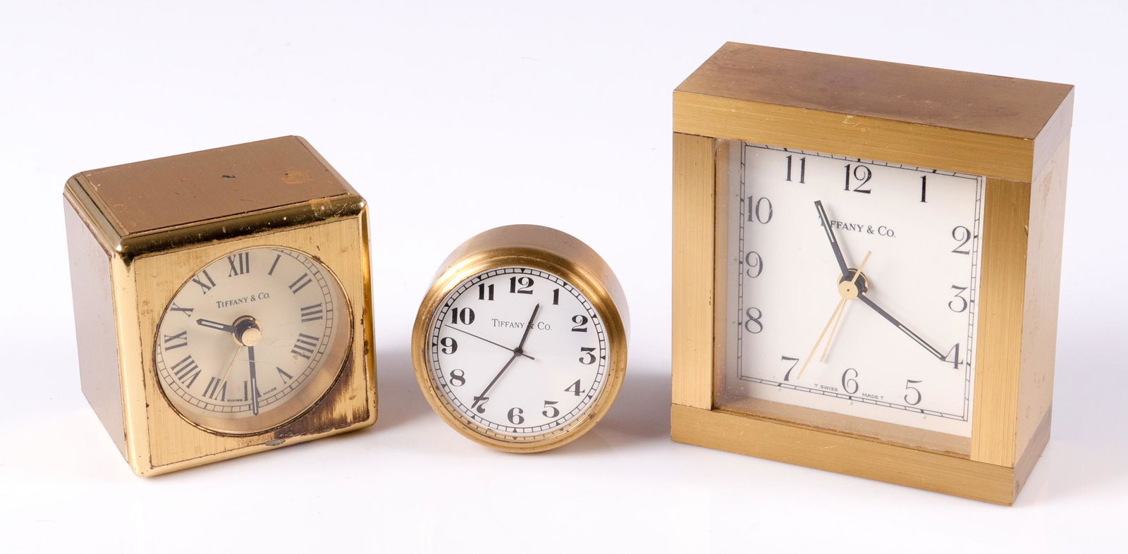 (3) Tiffany & Co. Desk Clocks (1 of 6)