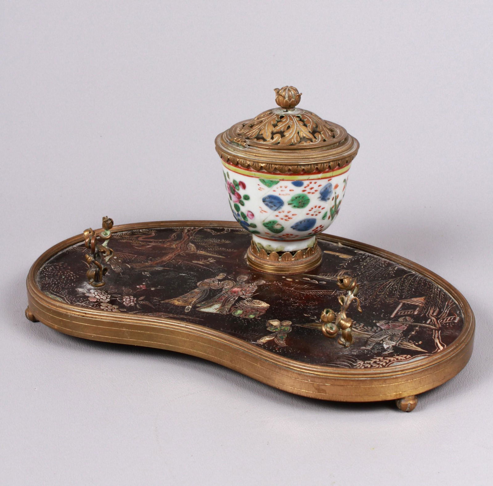 Early 20th C Chinese Inkstand (1 of 6)