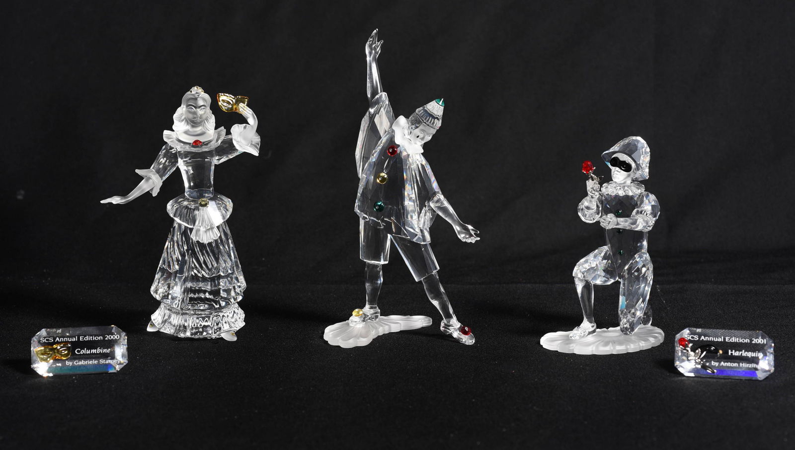 (3) Swarovski Masquerade Figures (1 of 7)