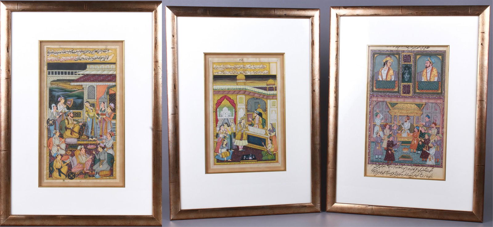 (3) Indo Persian Paintings (1 of 7)