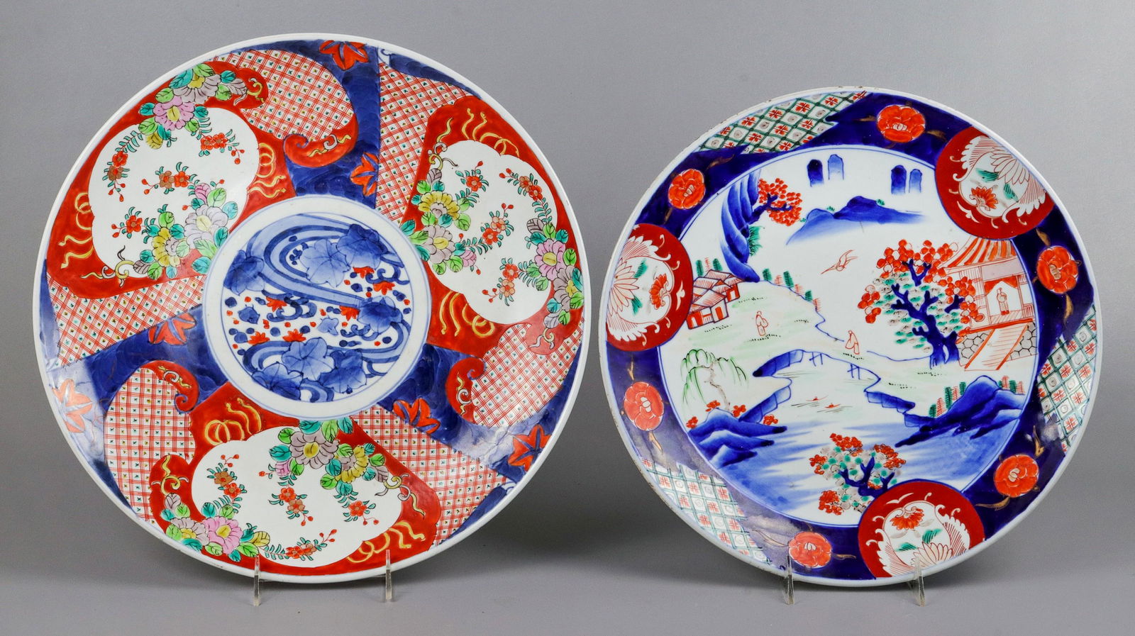(2) Imari Porcelain Platters (1 of 3)