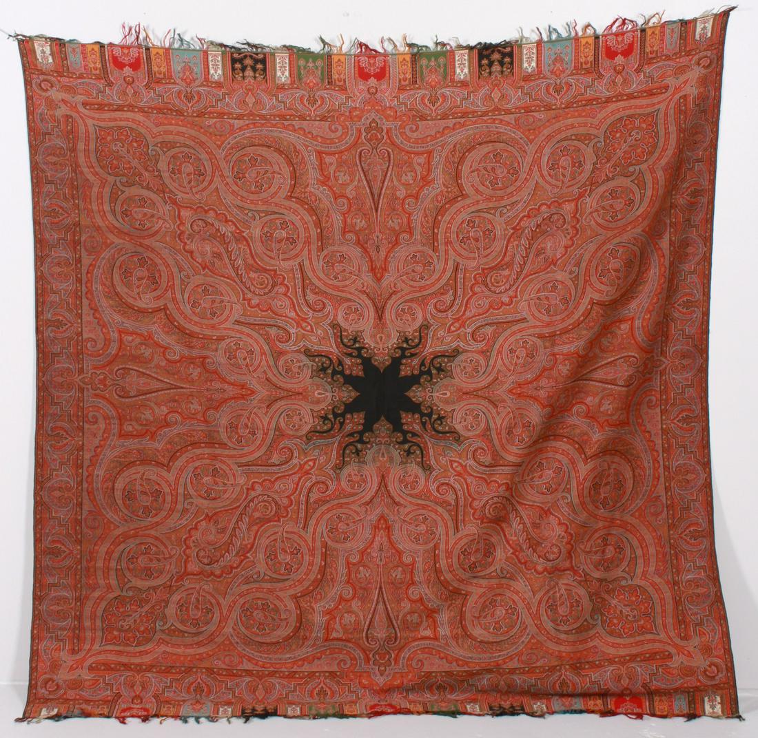 Near Square Kashmiri Shawl (1 of 3)