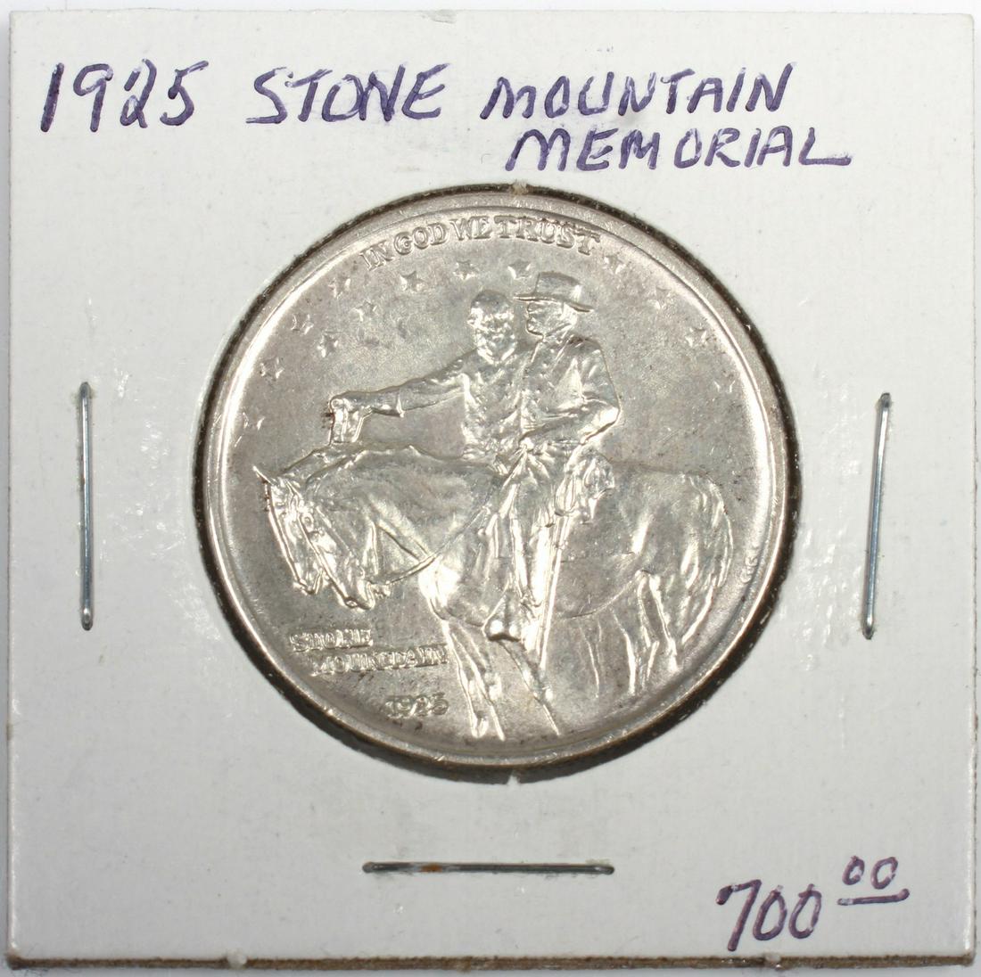 1925 Stone Mountain Commemorative Half Dollar (1 of 2)