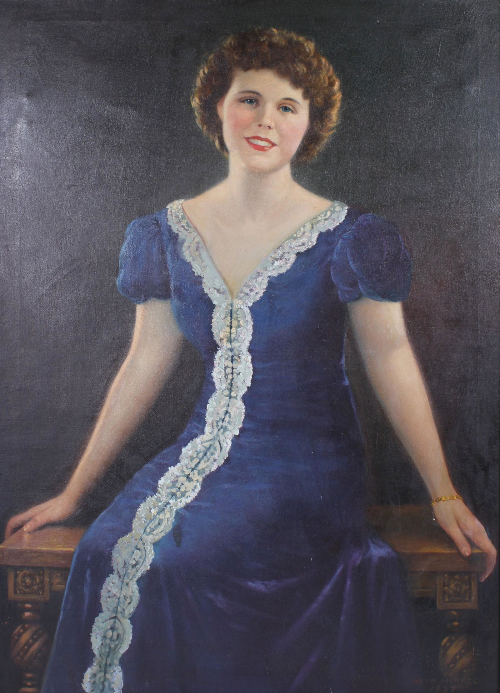 Otto Merkel Portrait of a Young Woman (1 of 4)