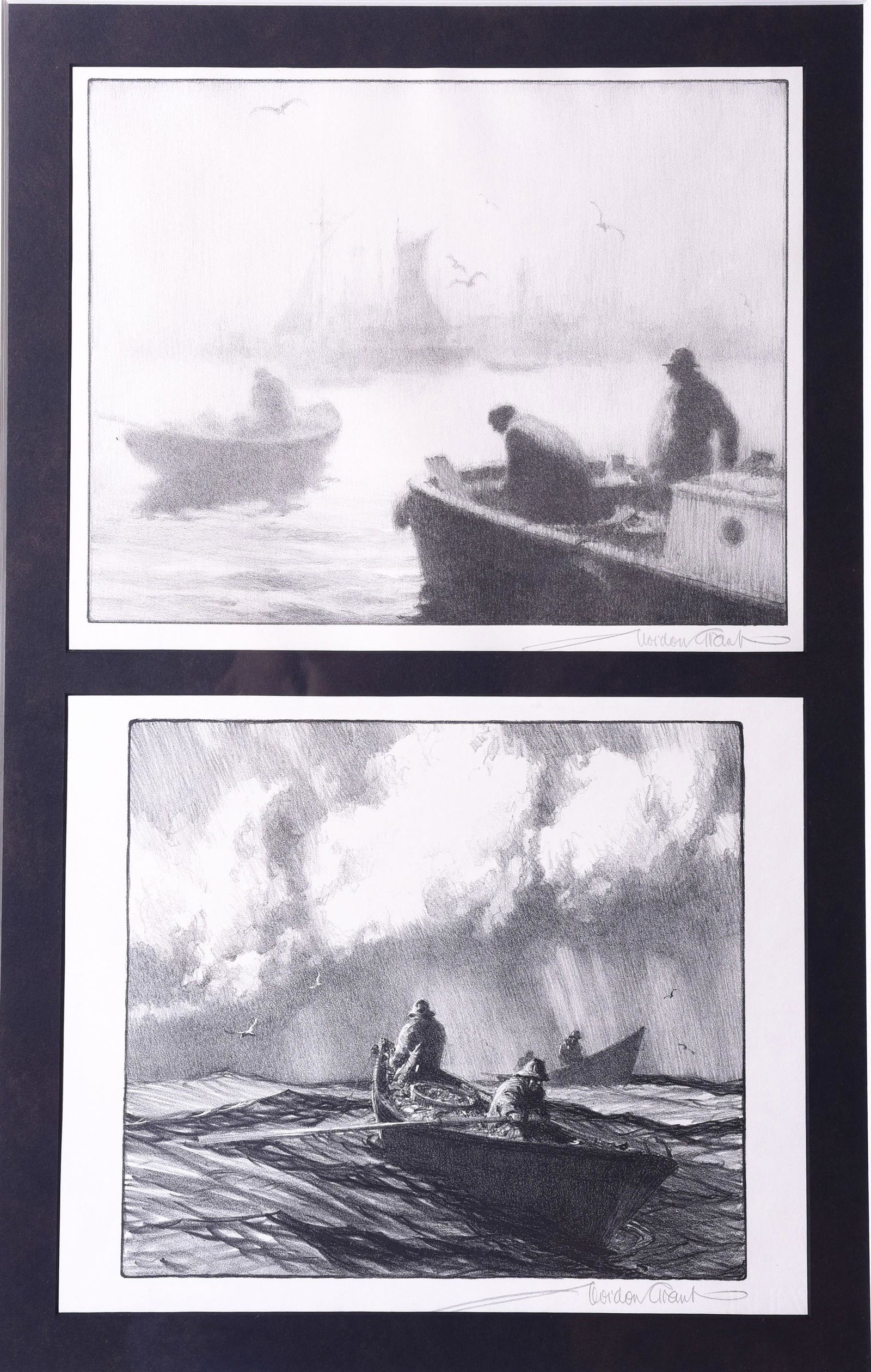 (2) Gordon Grant Lithographs (1 of 3)