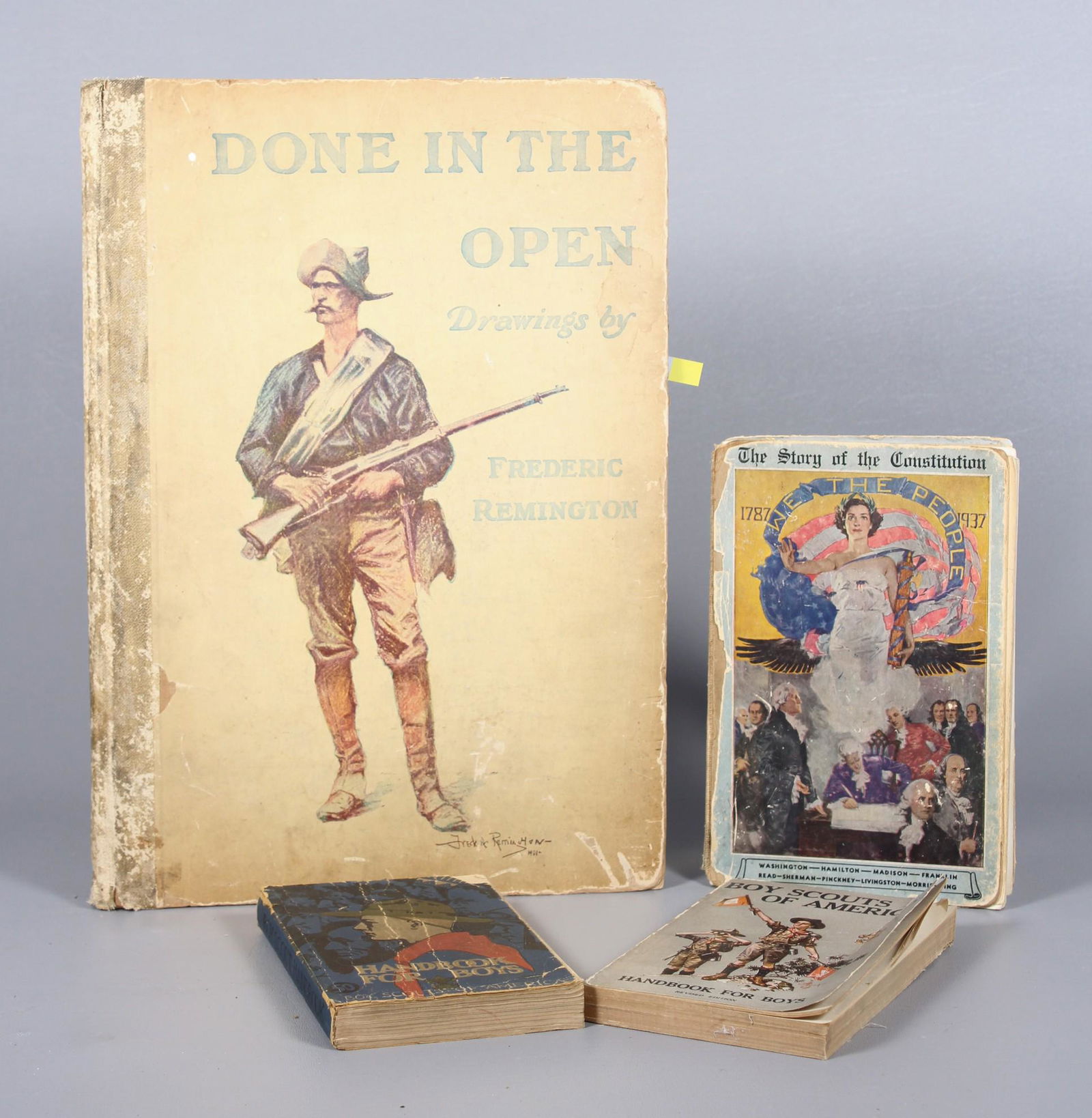 [Western] A book of Frederic Remington's drawings (1 of 4)