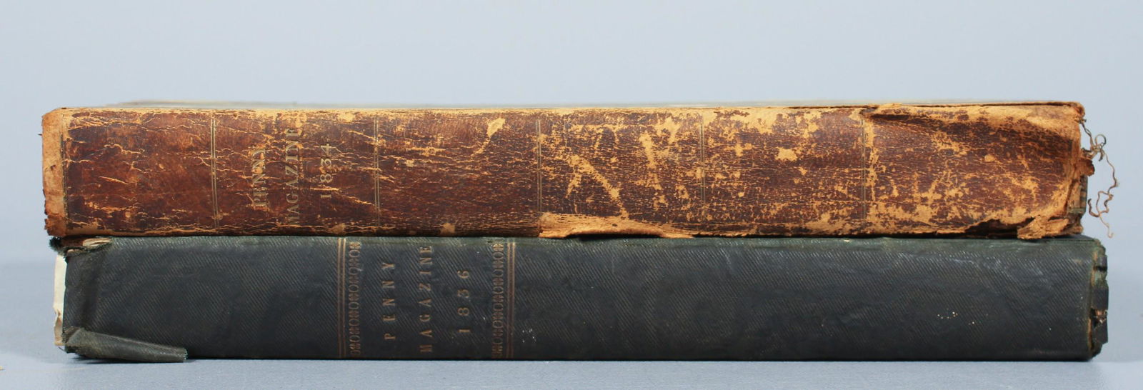 [2] bound vols. The Penny Magazine, 1834 & 1836 (1 of 4)