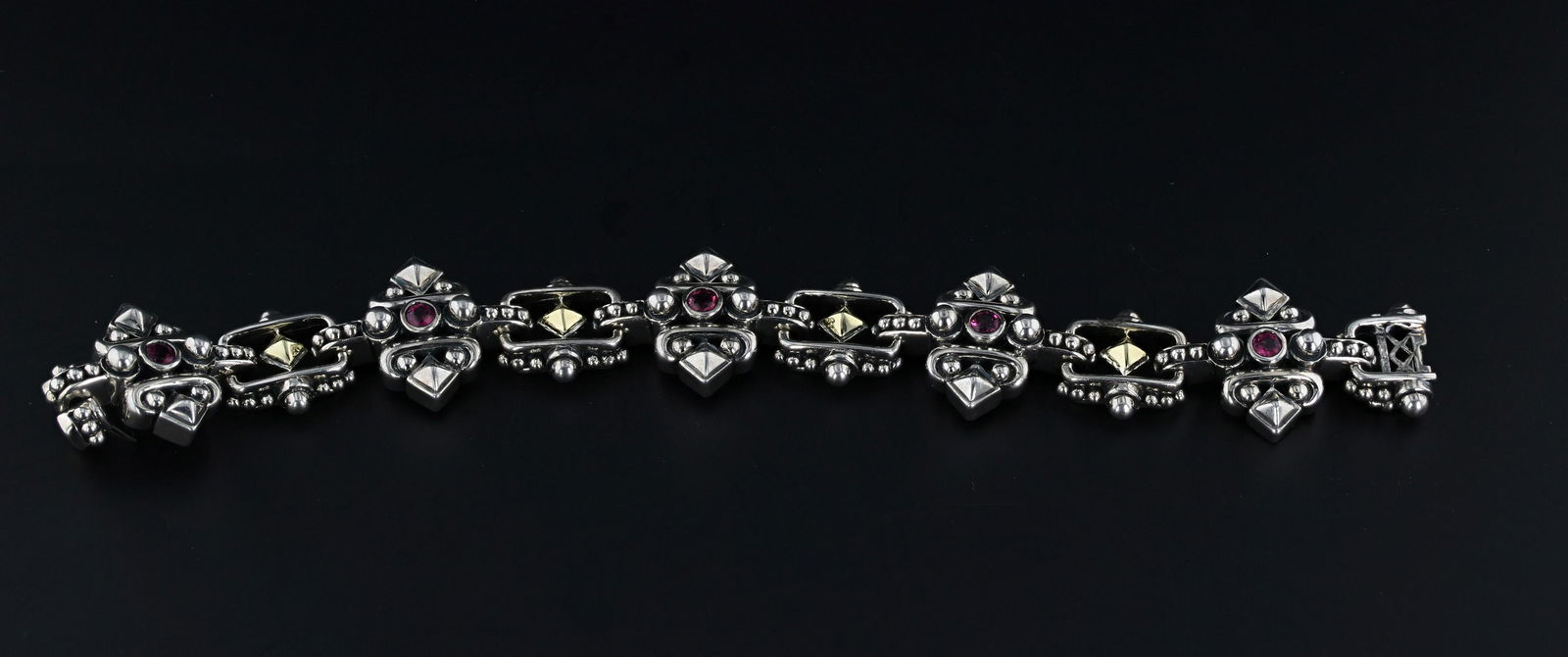 Sterling Silver and 14K Bracelet (1 of 3)