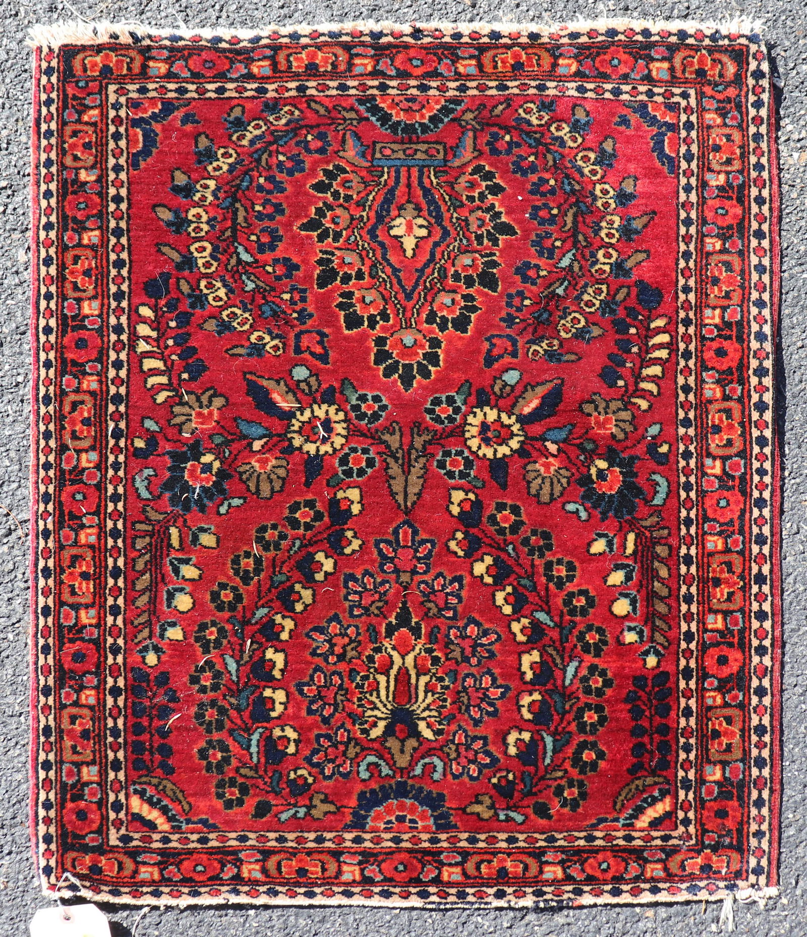 2' X 2'8" Semi-Antique Persian Sarouk Rug (1 of 4)