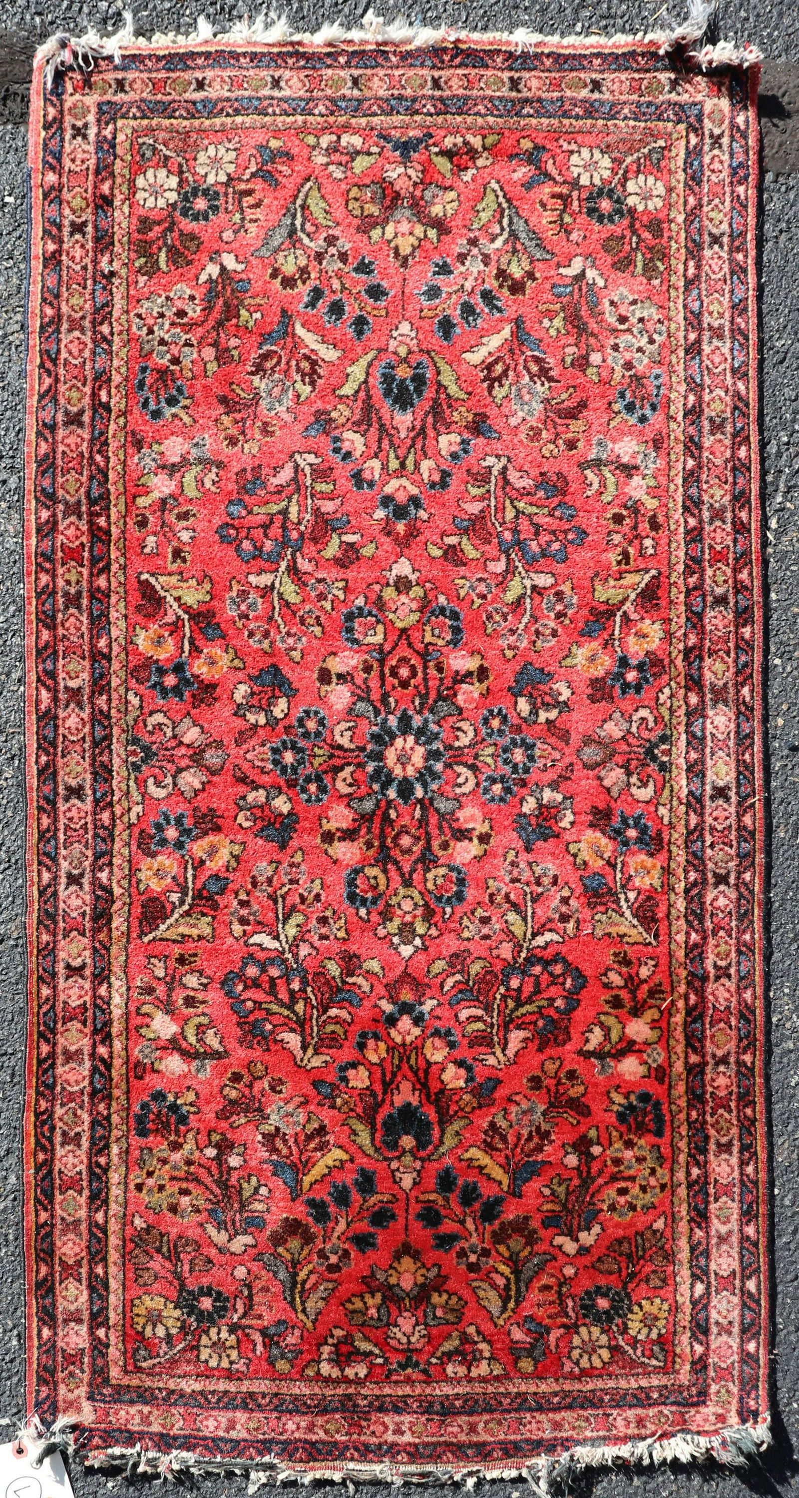 2'1" X 4' Old Persian Sarouk  Rug (1 of 6)