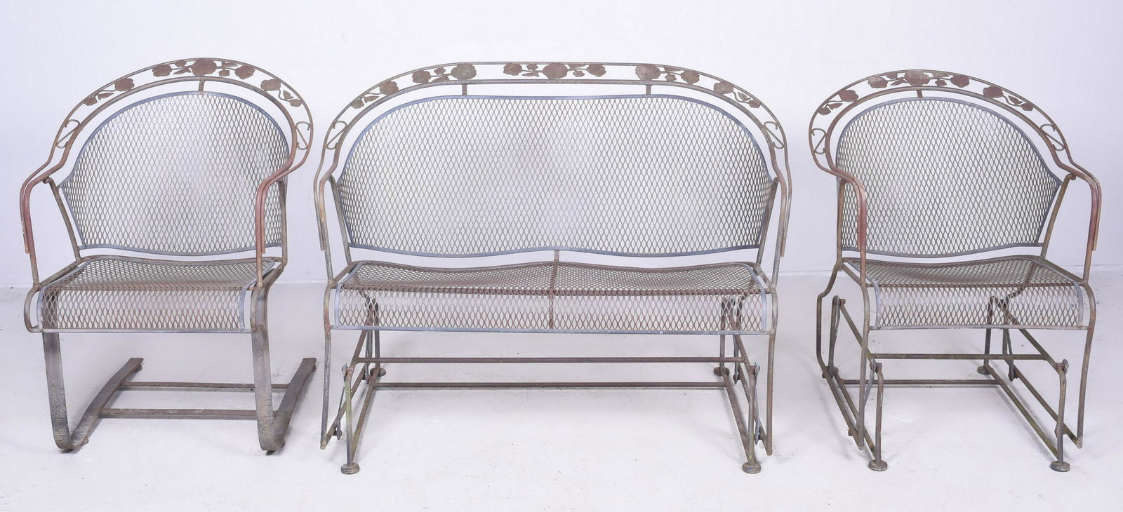 (3) pc Salterini style patio set (1 of 5)