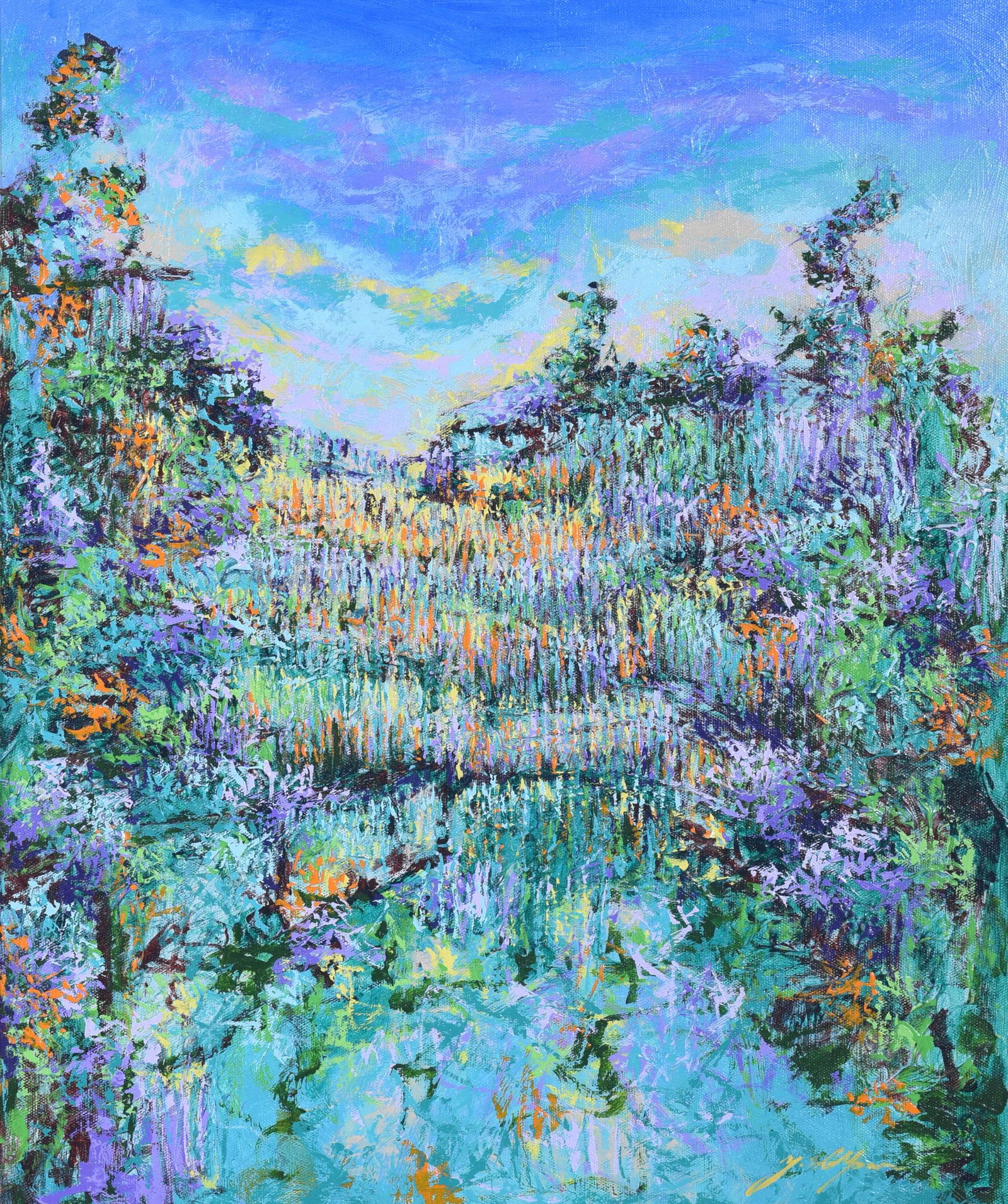 Yuval Wolfson Impressionist Landscape Painting (1 of 4)