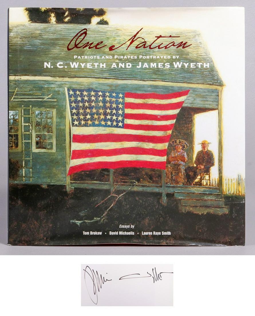 One Nation: Patriots & Pirates signed by James Wyeth (1 of 4)