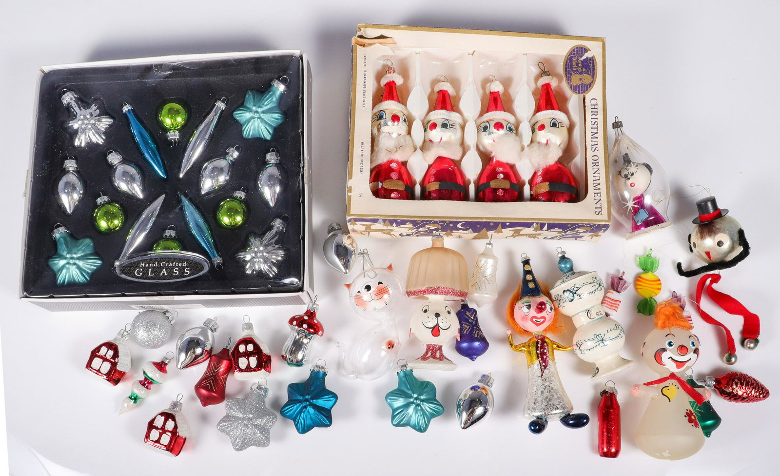 Large Lot of Figural Christmas Ornaments (1 of 6)