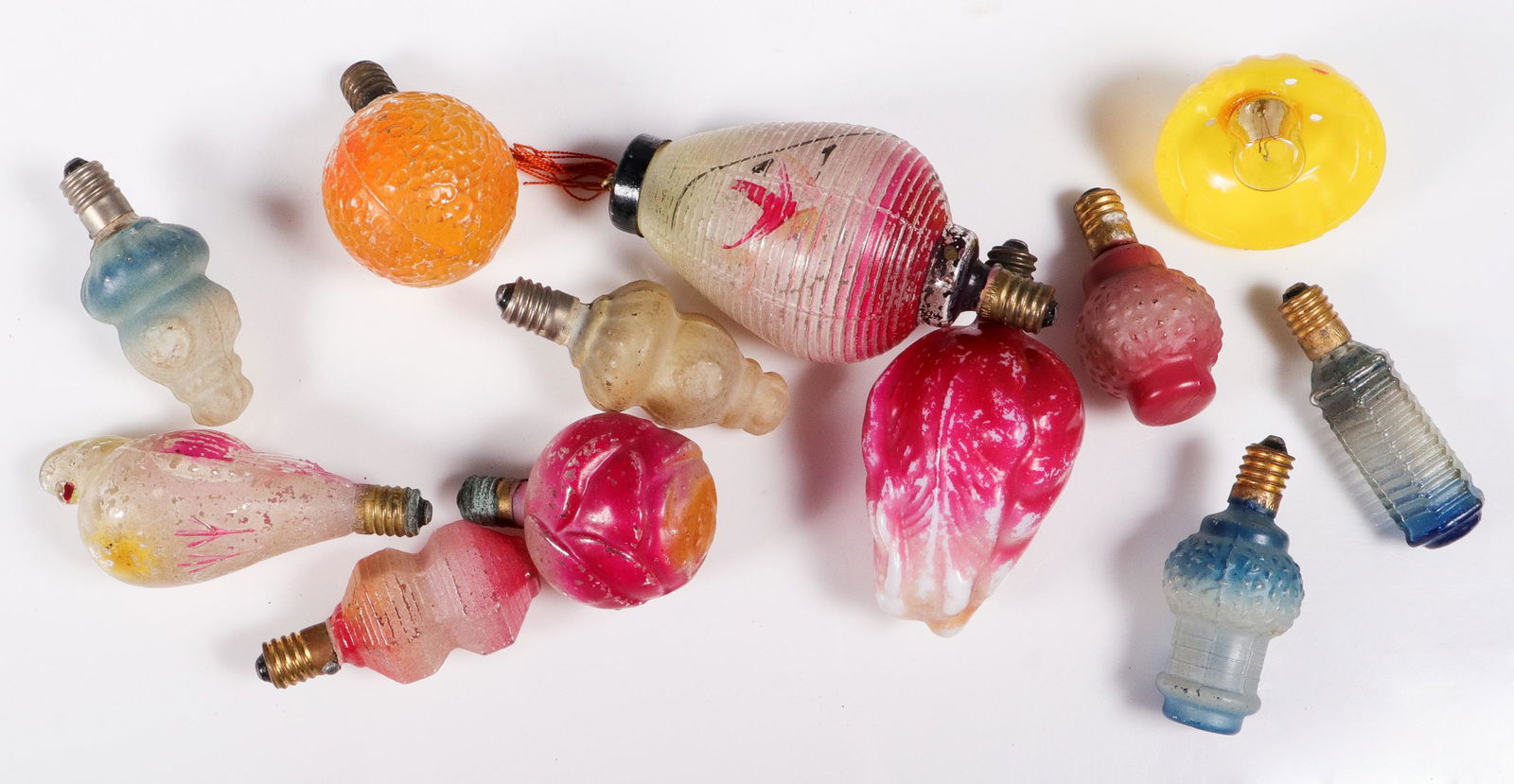 (12) Figural Christmas Tree Light Bulbs (1 of 3)