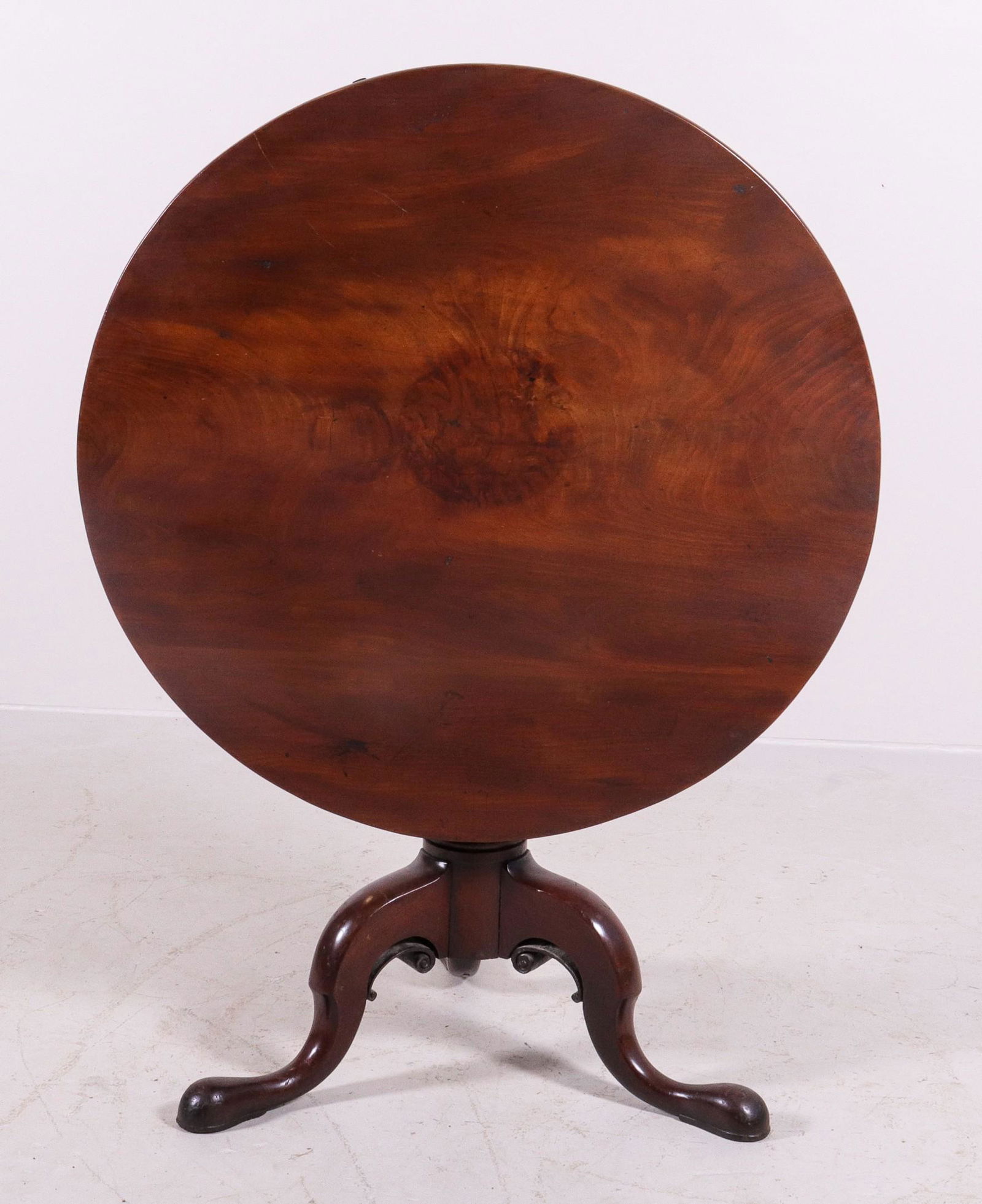 Georgian mahogany birdcage tea table (1 of 16)