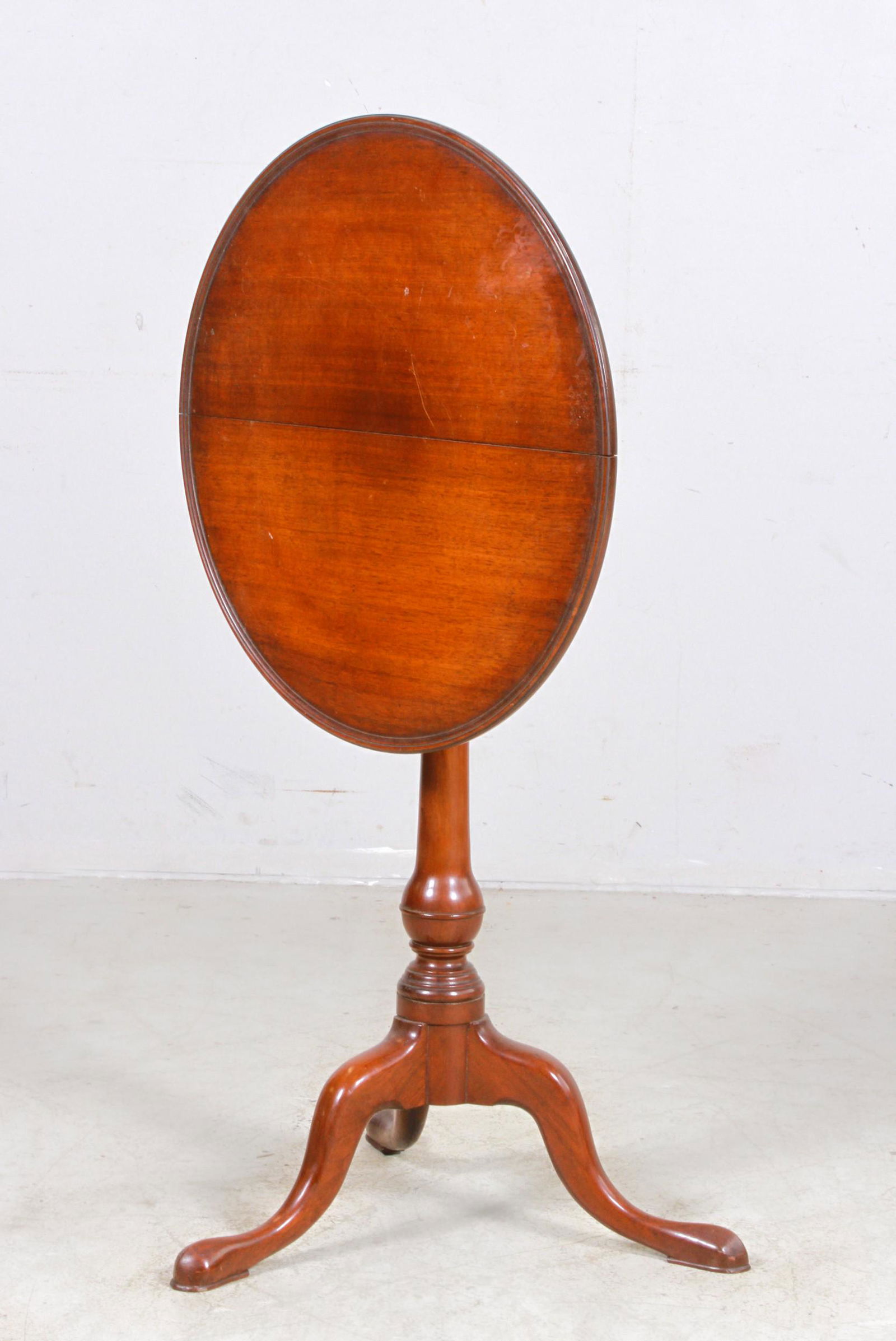 Walnut Dishtop birdcage candle stand (1 of 5)