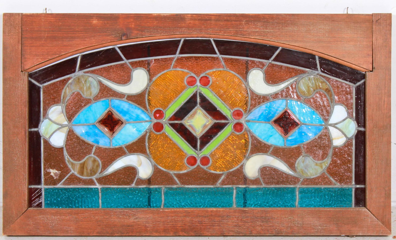 Stained glass transom (1 of 4)