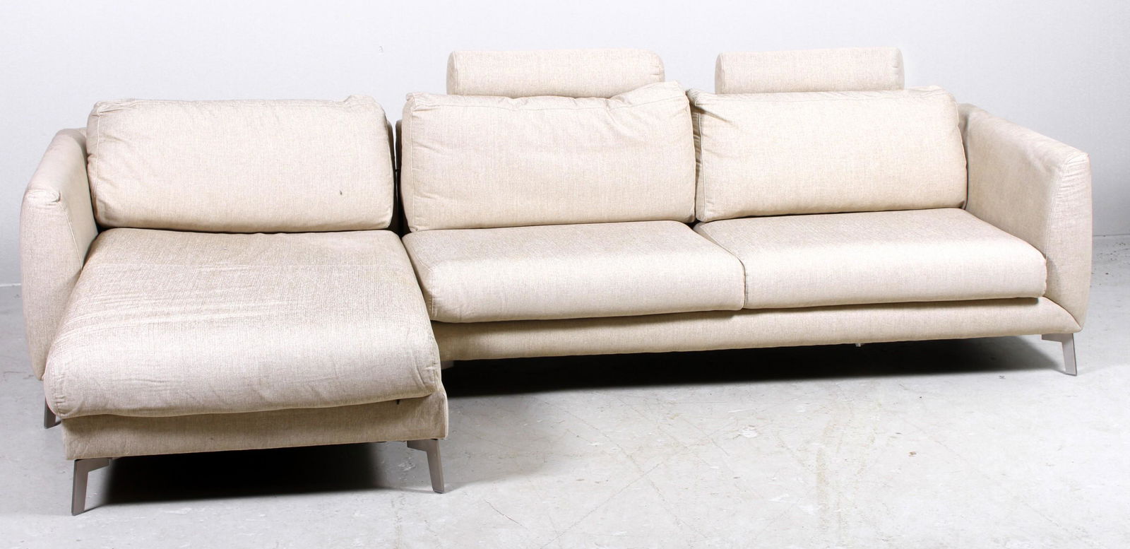 BoConcept Modern Design 2-pc upholstered and chrome (1 of 4)