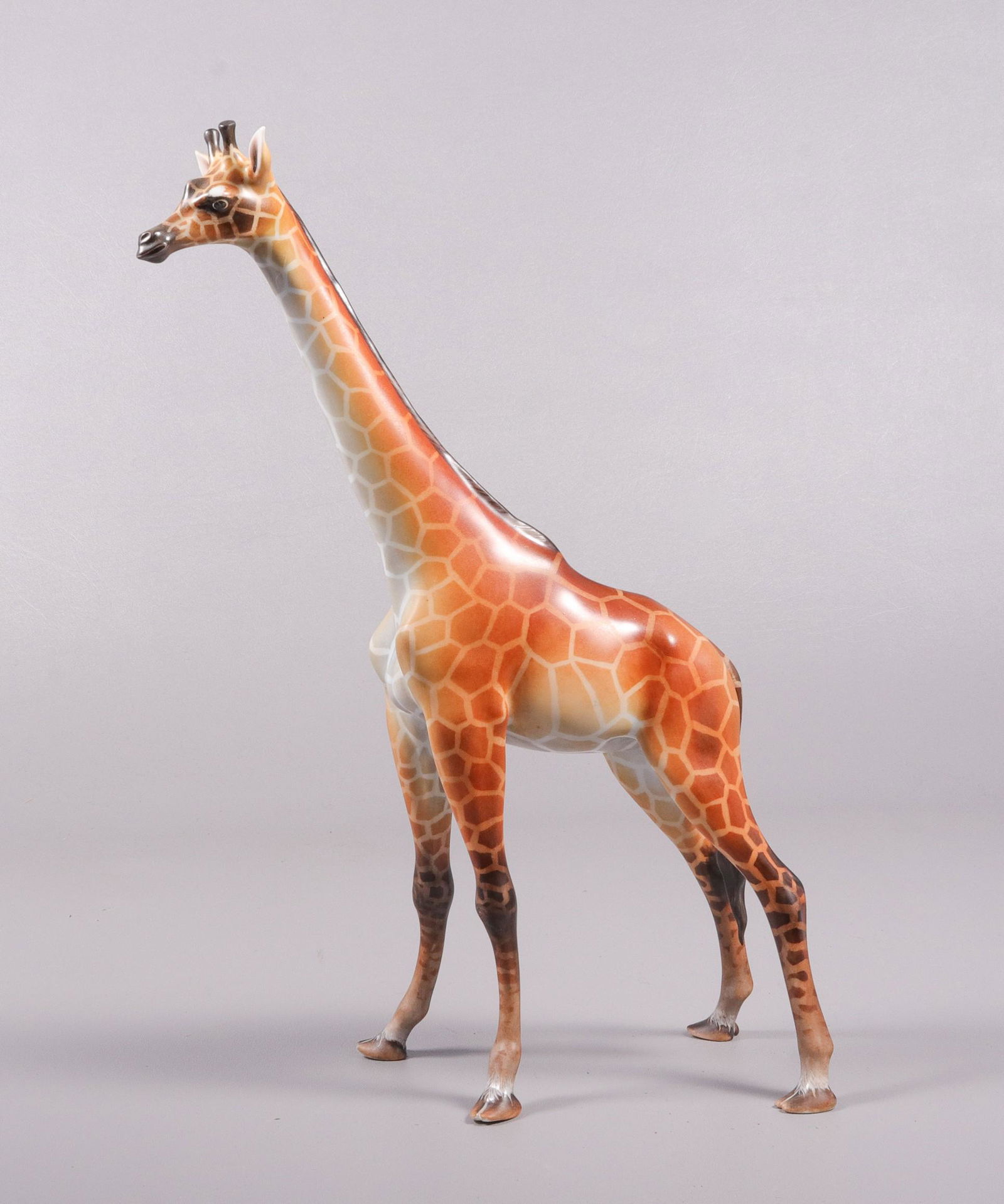 Herend Porcelain Natural Giraffe Figure (1 of 4)