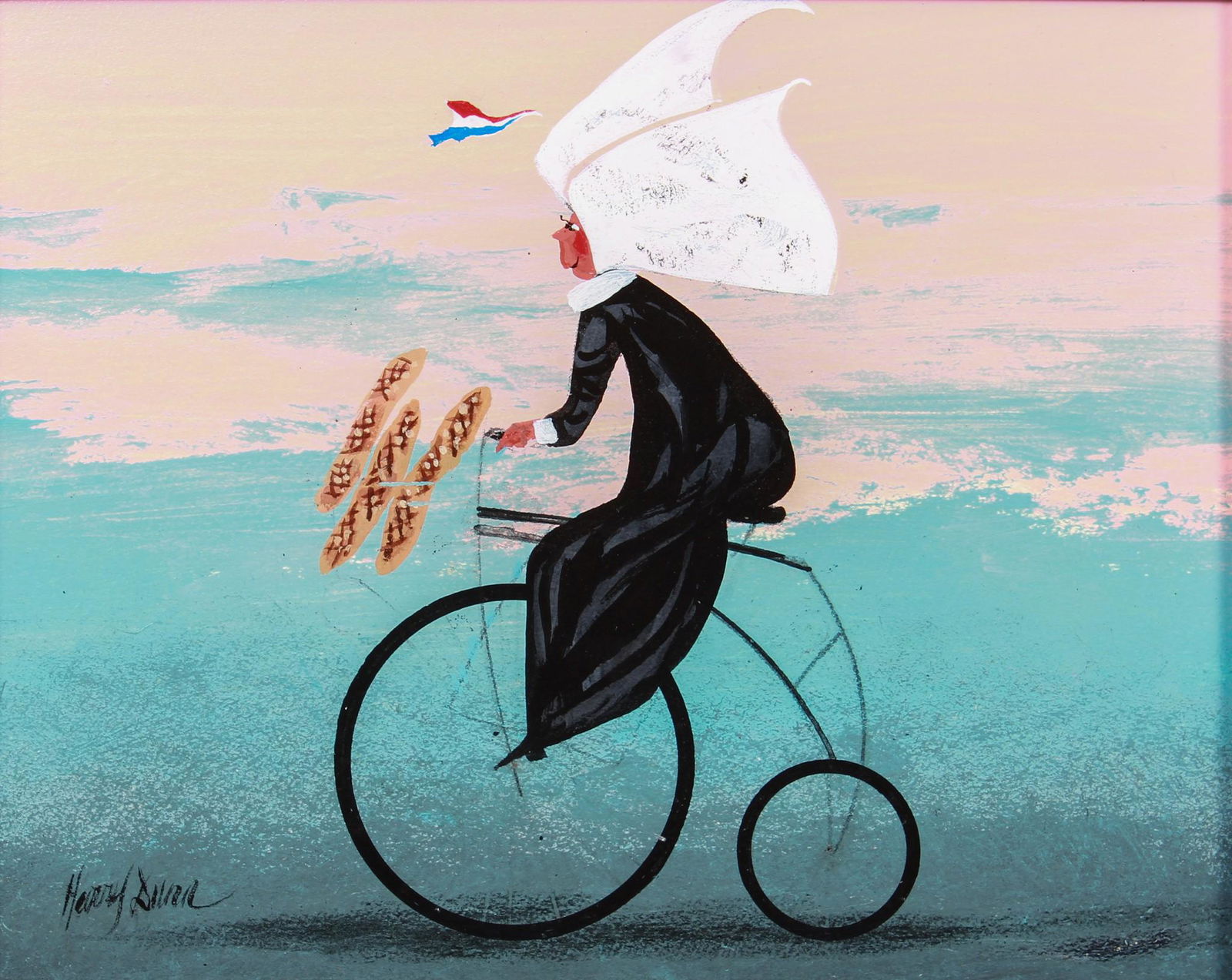 Harry Dunn Painting "Bread" (1 of 4)