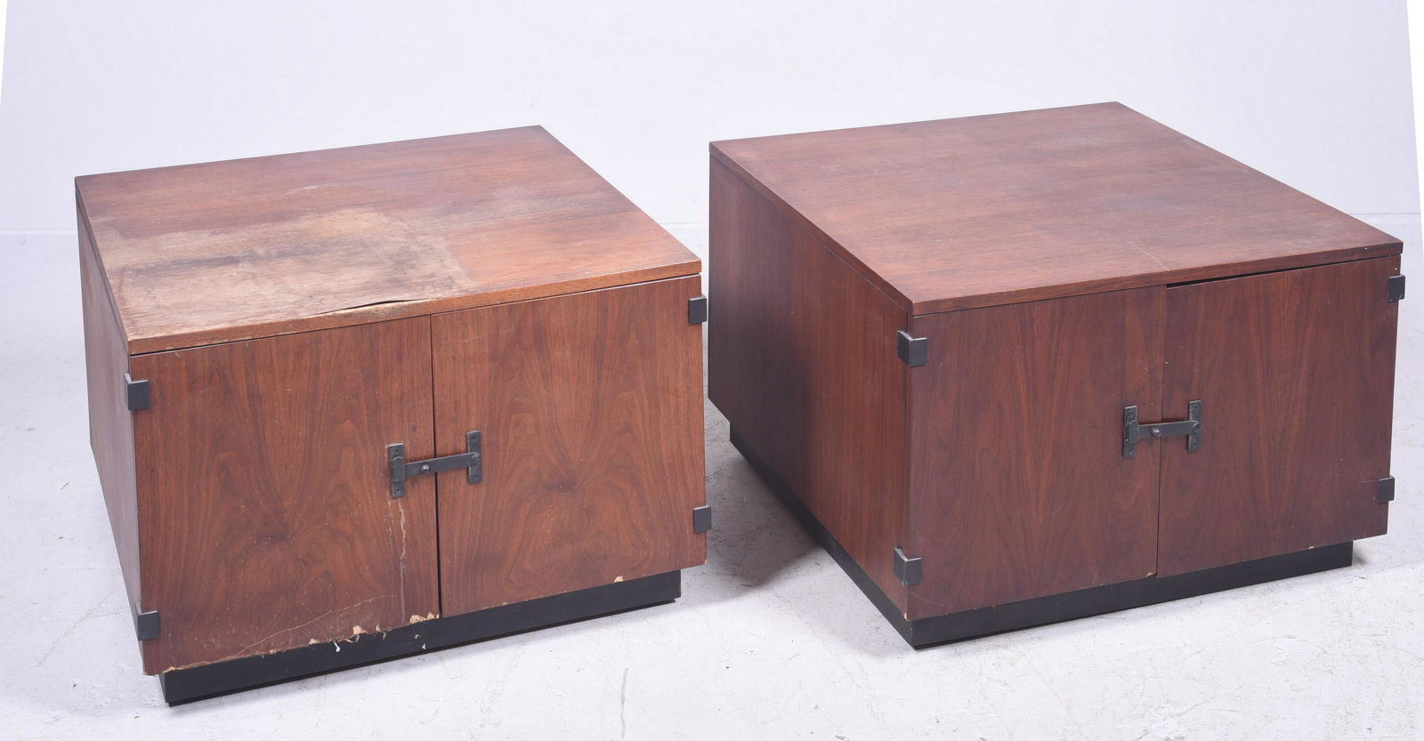 Pair Asian style side tables (1 of 5)