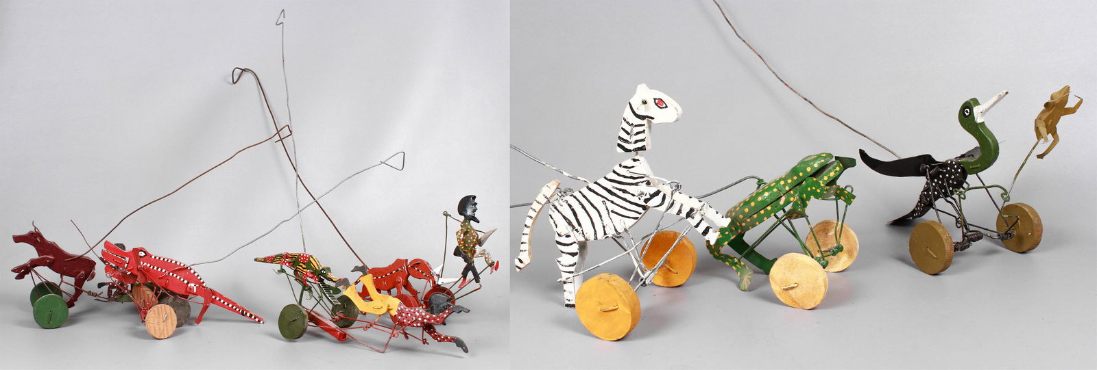 African Rolling Folk Art Toys and Bicycle (1 of 4)