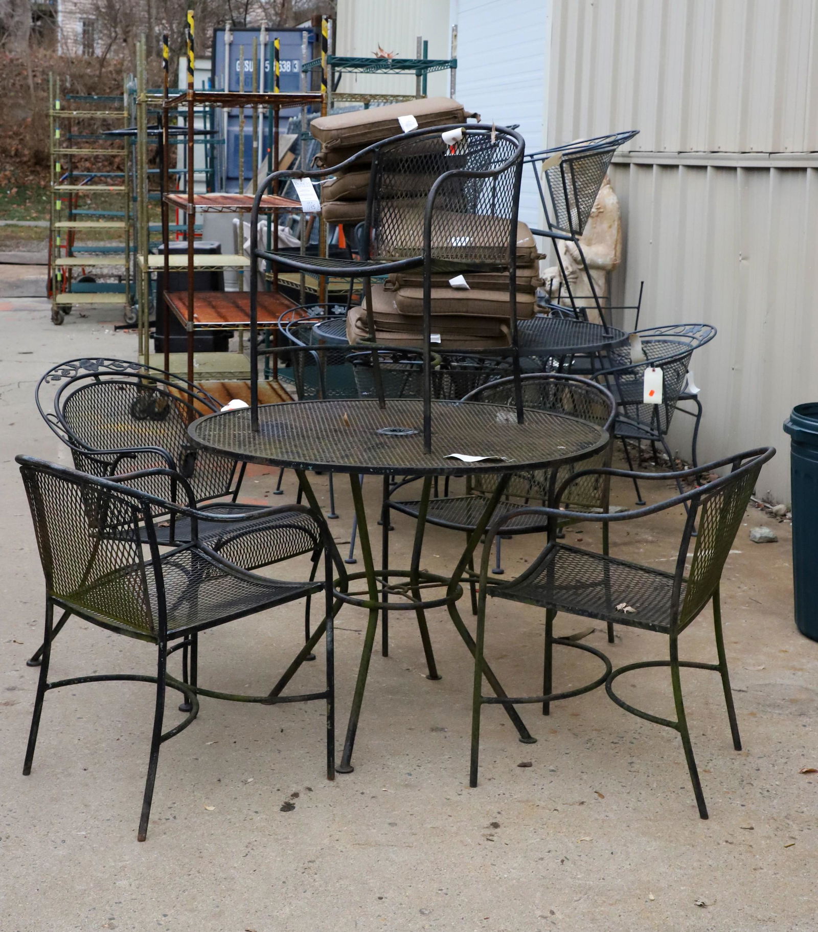 (5) pc Assembled Salterini style patio set (1 of 1)