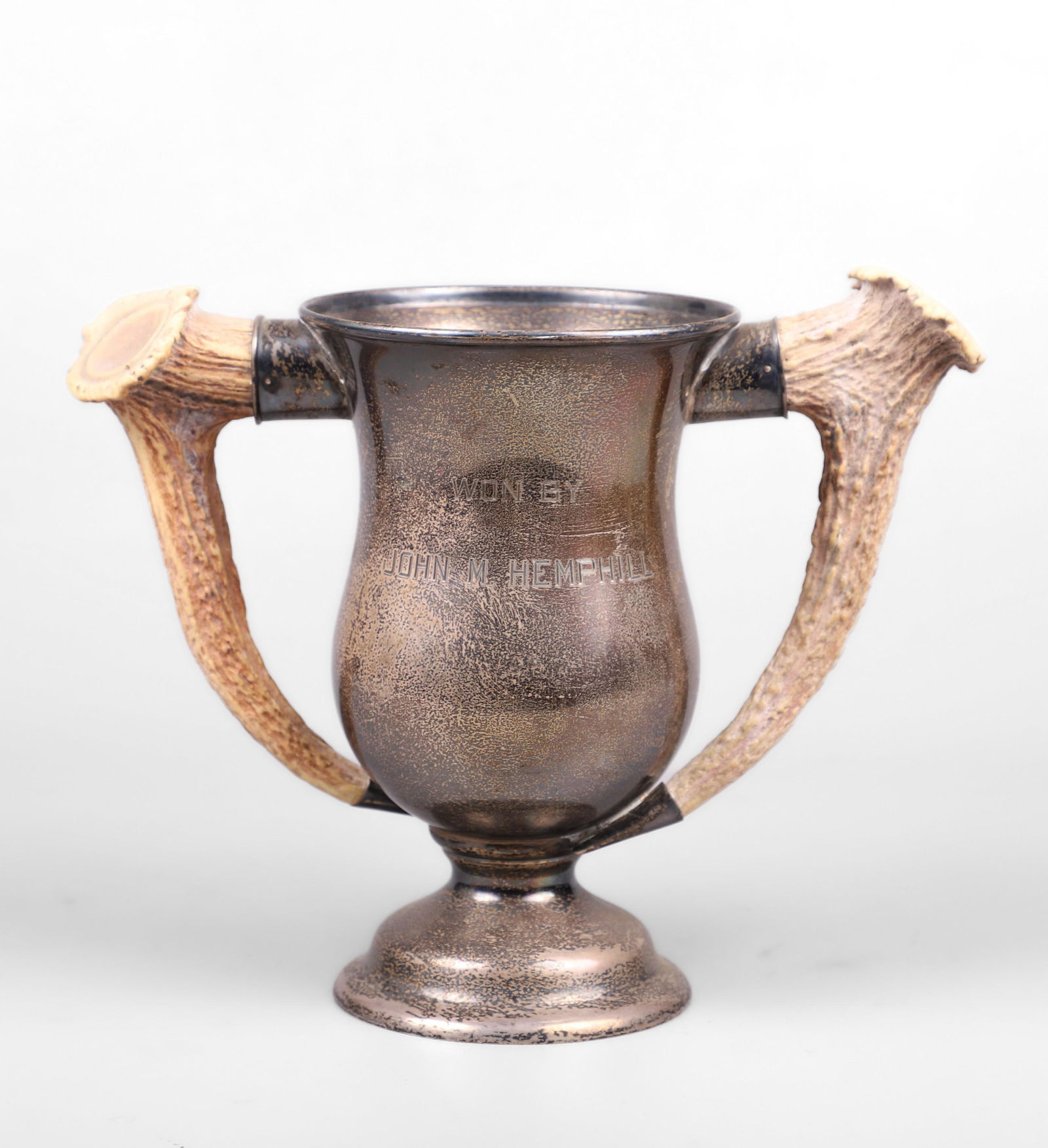 Sterling and Stag Horn Trophy Cup (1 of 5)