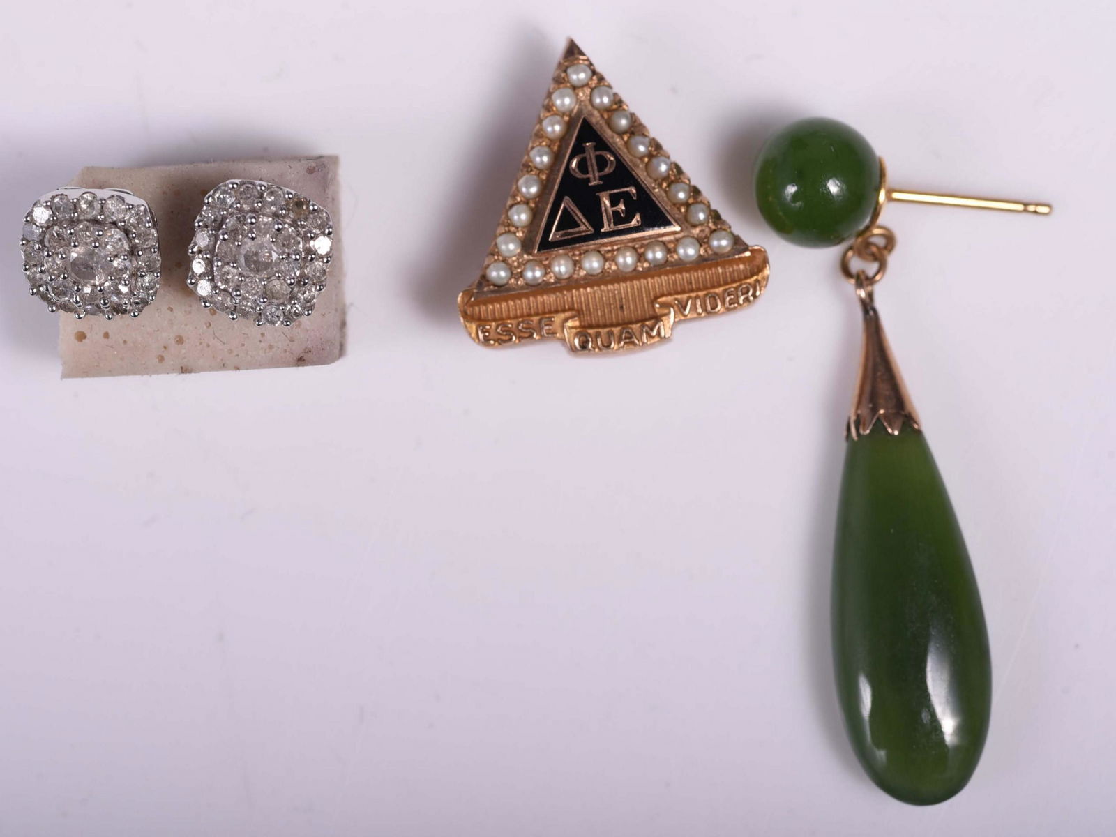 14K WG Diamond Studs and Other Items (1 of 1)