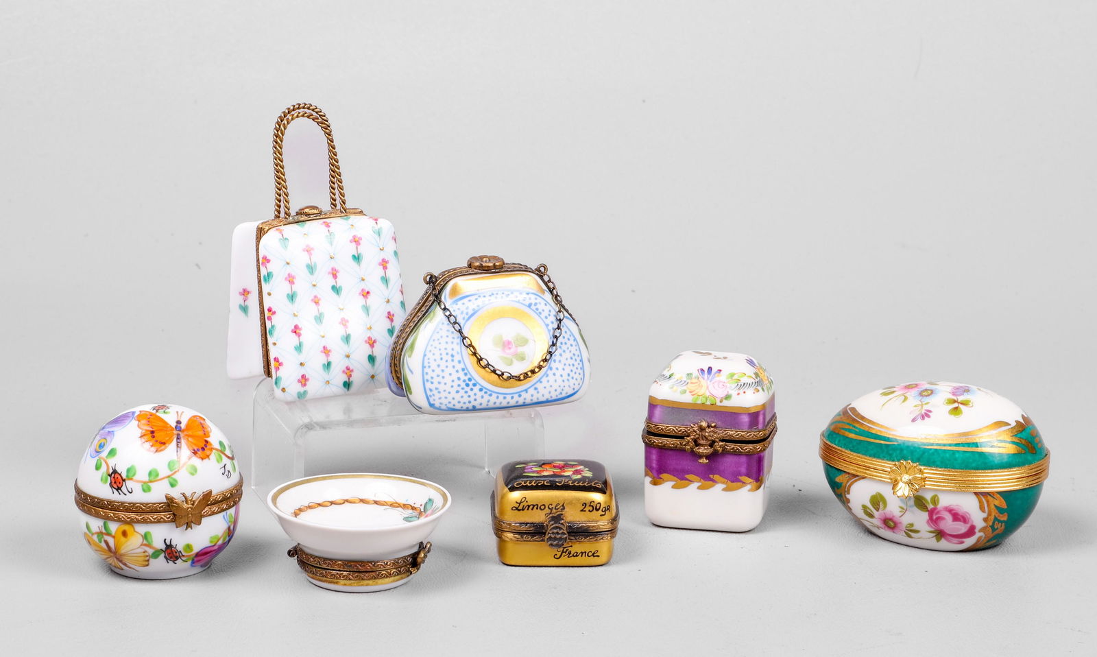 (7) Limoges Trinket Boxes (1 of 3)