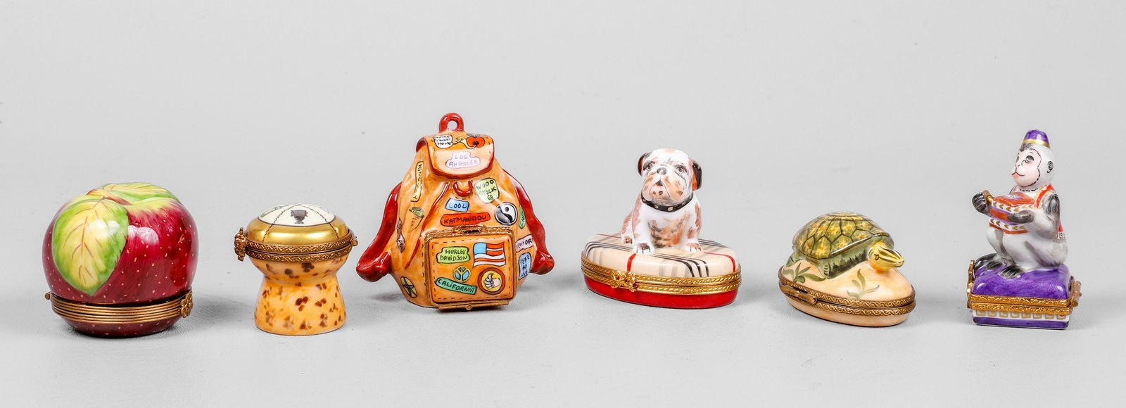 (6) Limoges Trinket Boxes (1 of 5)