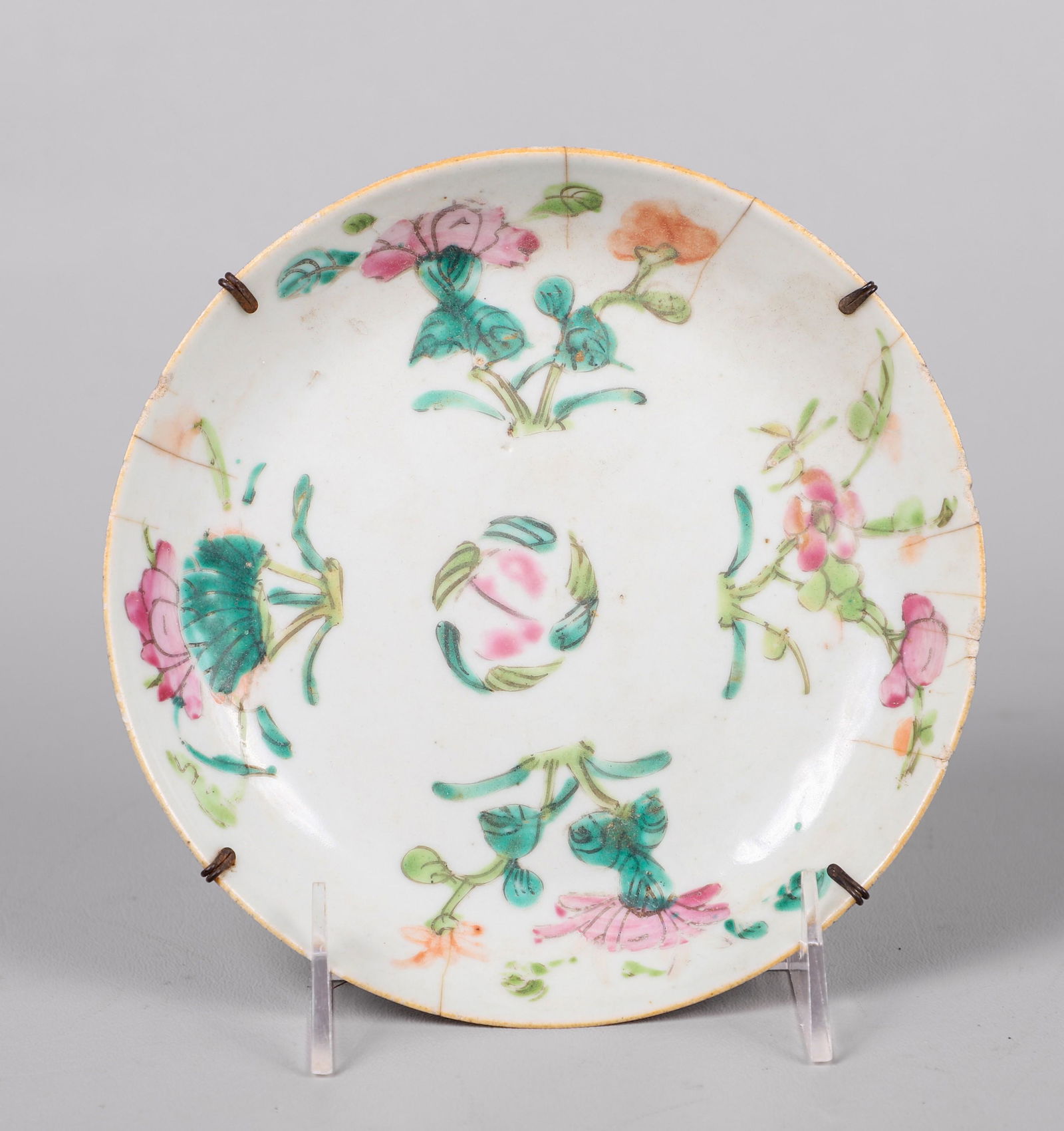 Late 18th C Chinese Dish (1 of 3)