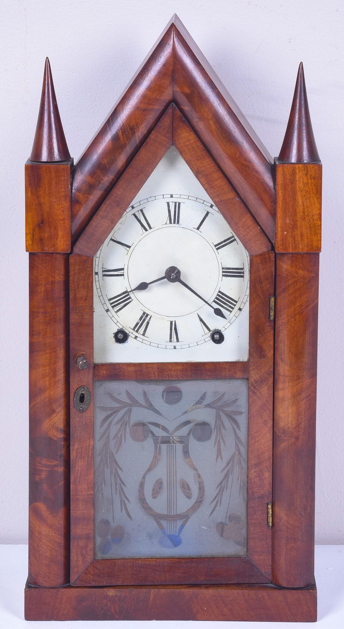 Brewster Ingraham 8 day "REPEATING" Steeple Clock (1 of 6)