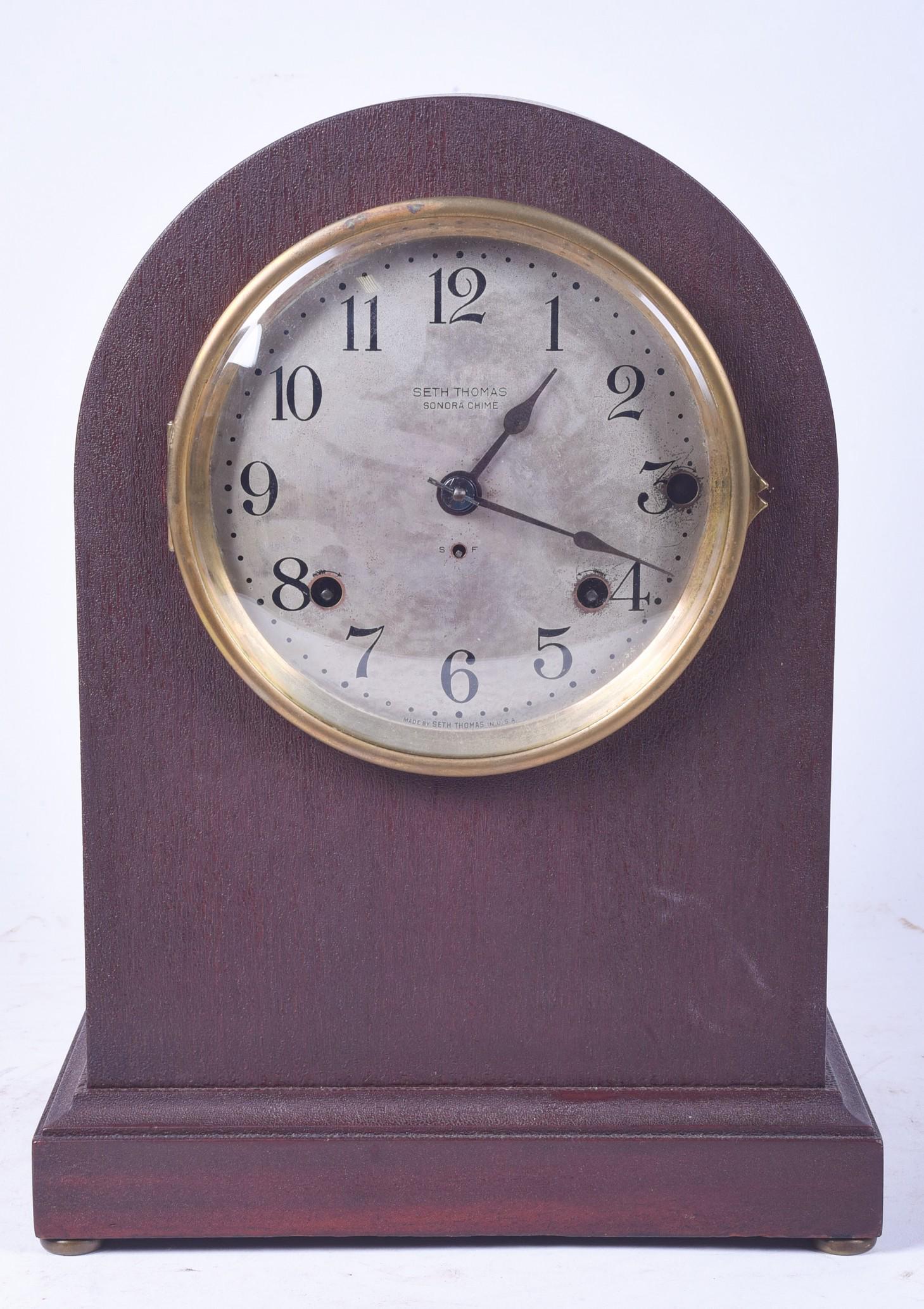 Seth Thomas 5 Bell Sonora Chime Beehive Mantel Clock (1 of 6)