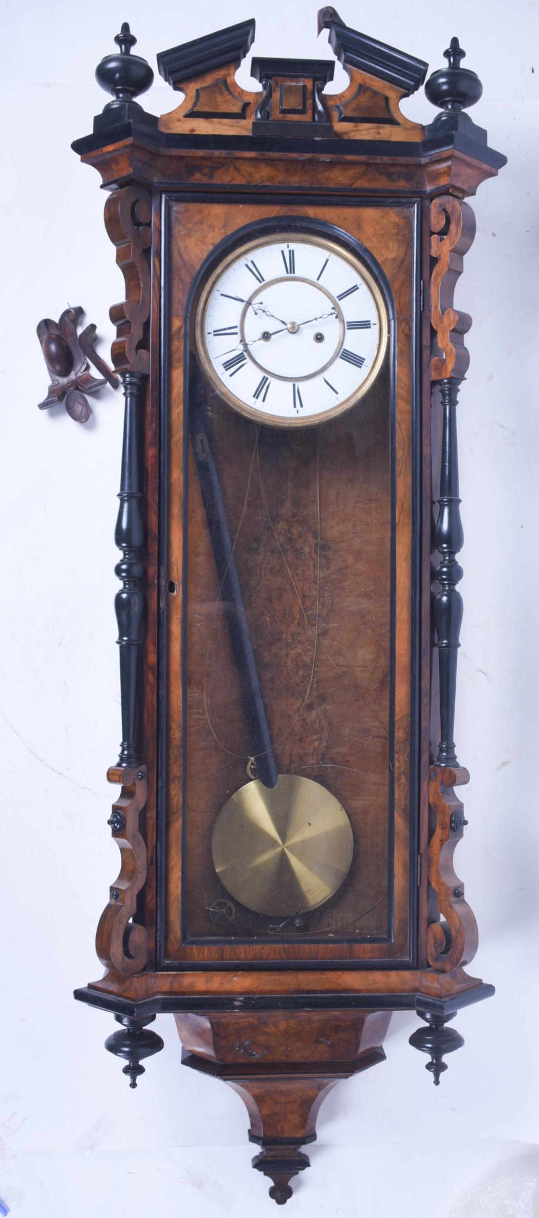 2-weight Vienna regulator clock (1 of 5)