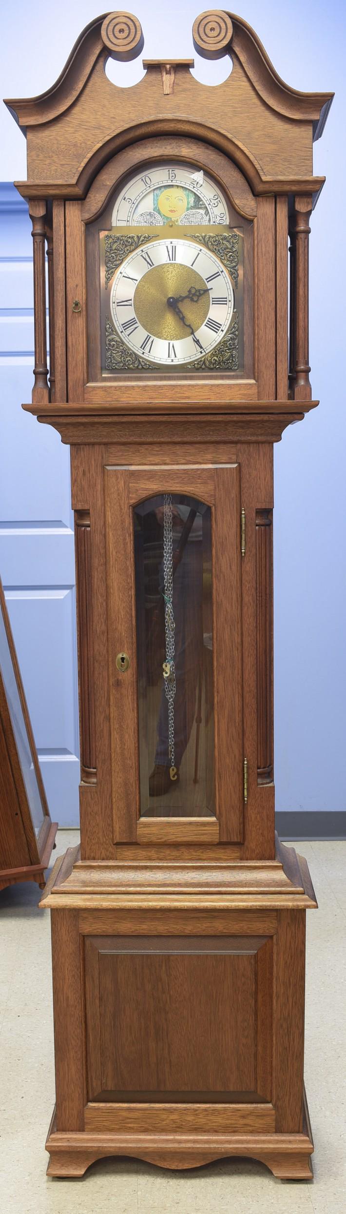 Contemporary grandfather clock (1 of 3)